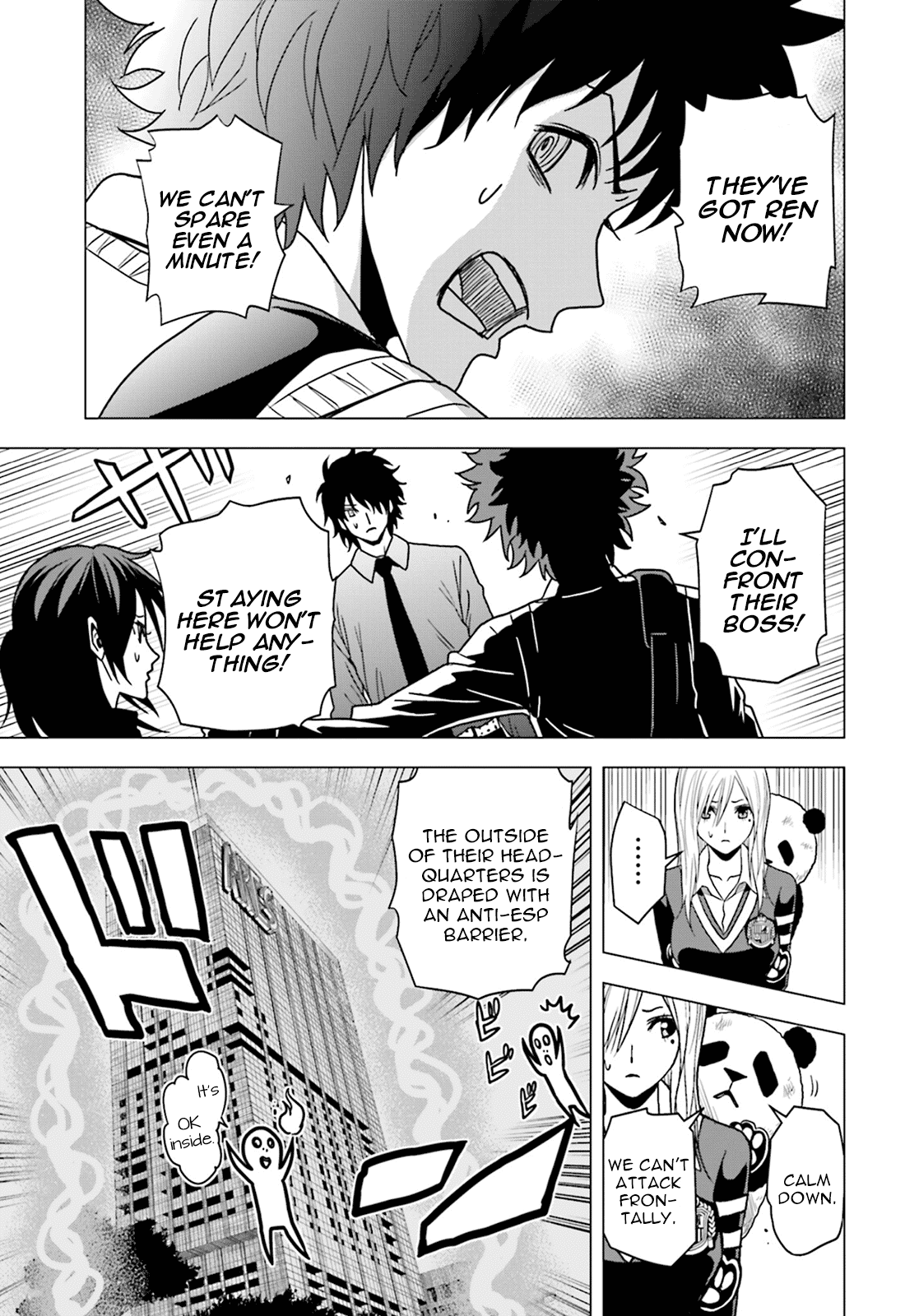 Toukyou ESP Chapter 61 page 11 - Chapter 61: Unforeseen BROKEN HEART