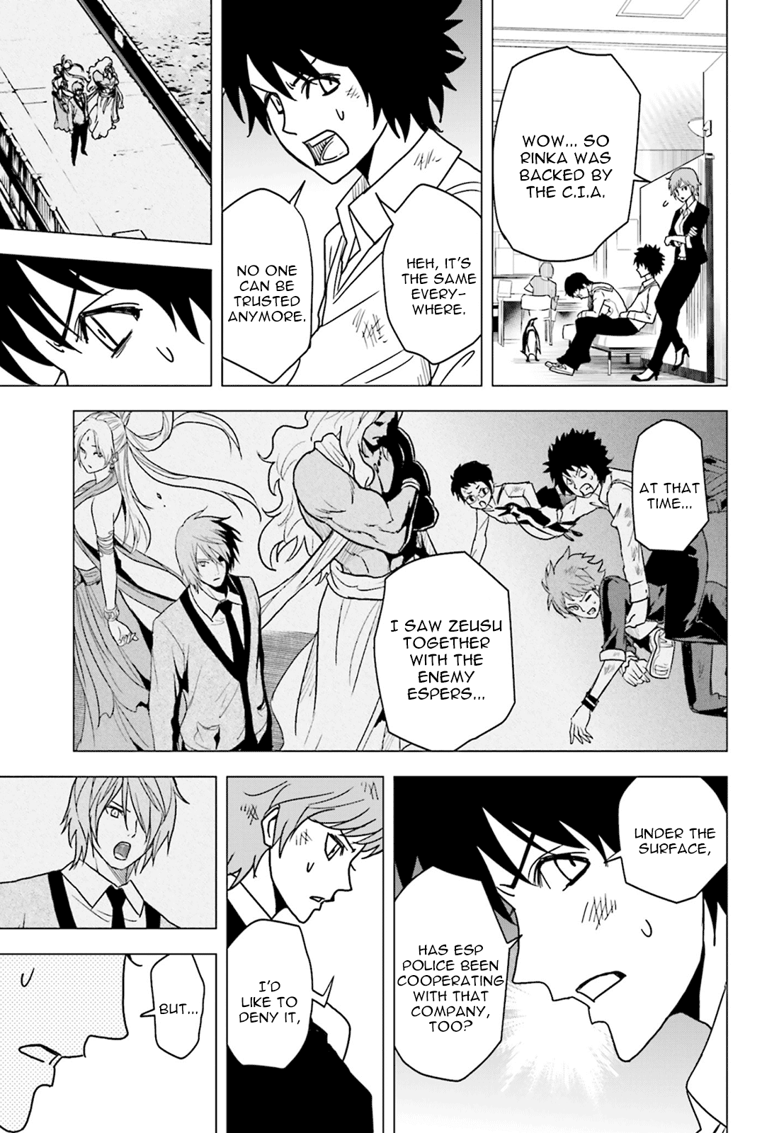 Toukyou ESP Chapter 61 page 25 - Chapter 61: Unforeseen BROKEN HEART