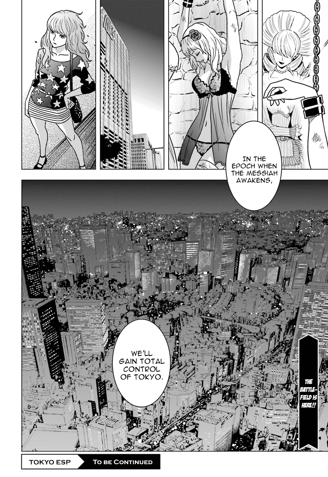 Toukyou ESP Chapter 61 page 38 - Chapter 61: Unforeseen BROKEN HEART