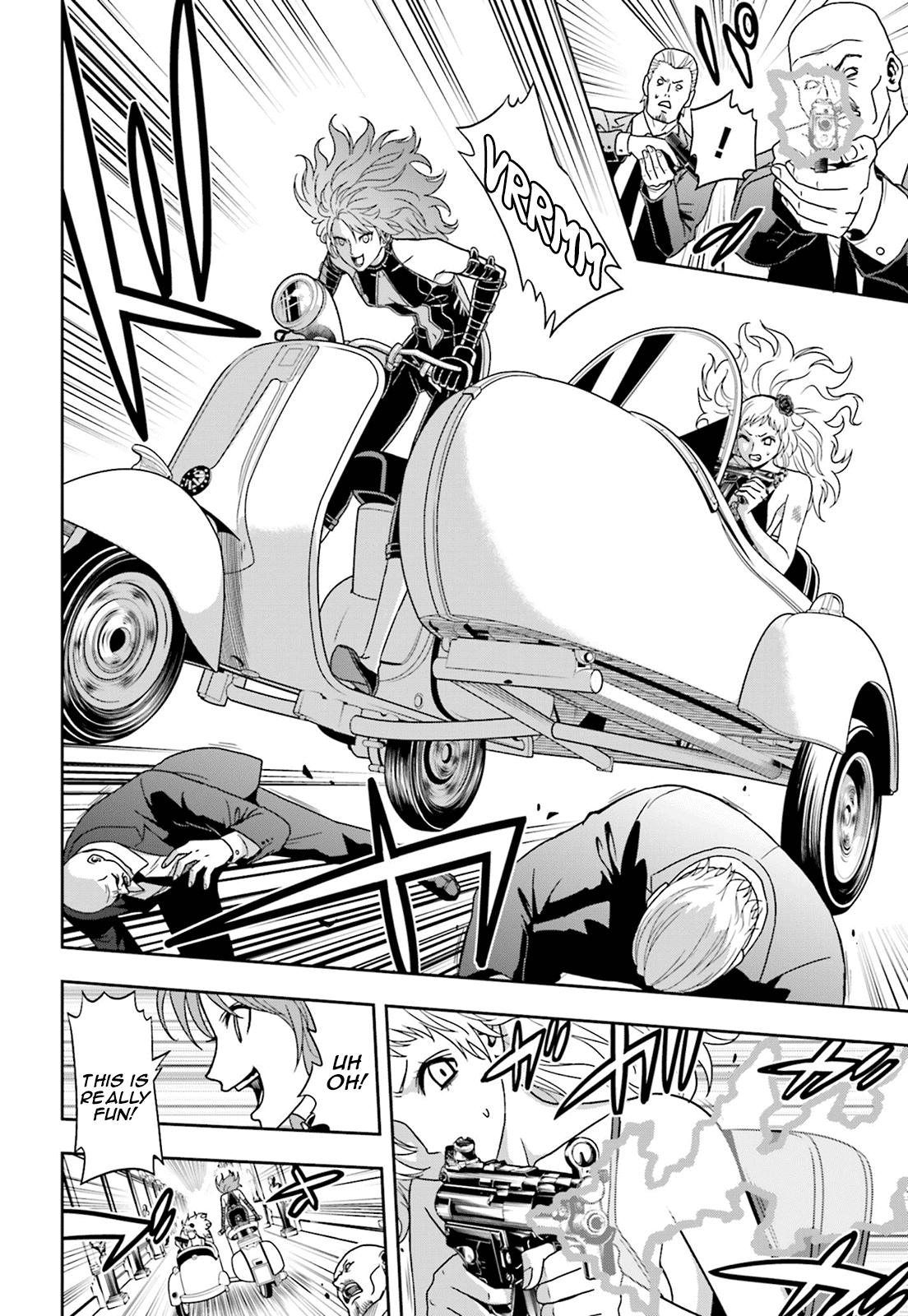 Toukyou ESP Chapter 63 page 10 - Chapter 63: Super Escape: Phantom Thief SISTERS
