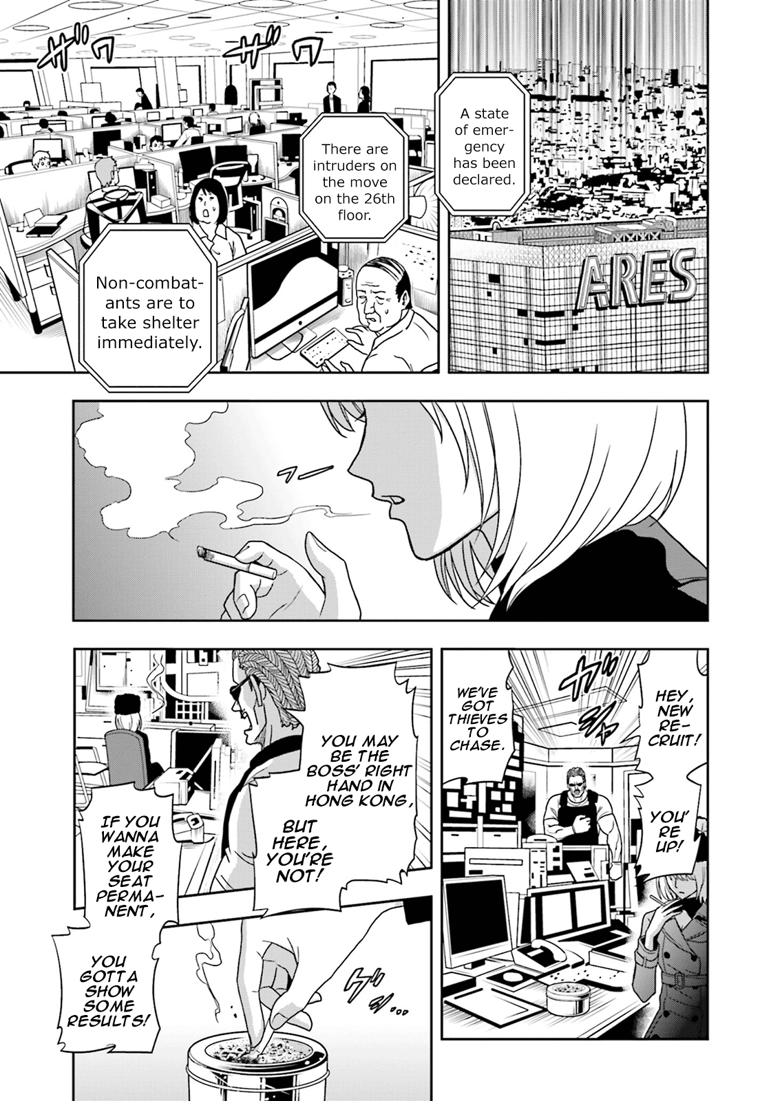 Toukyou ESP Chapter 63 page 11 - Chapter 63: Super Escape: Phantom Thief SISTERS