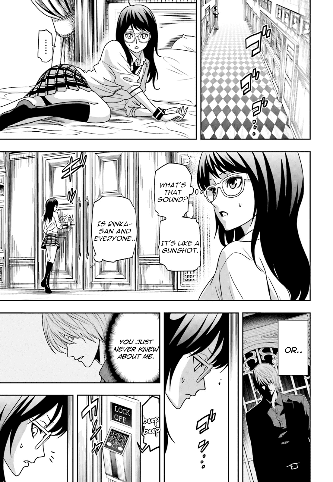 Toukyou ESP Chapter 63 page 13 - Chapter 63: Super Escape: Phantom Thief SISTERS