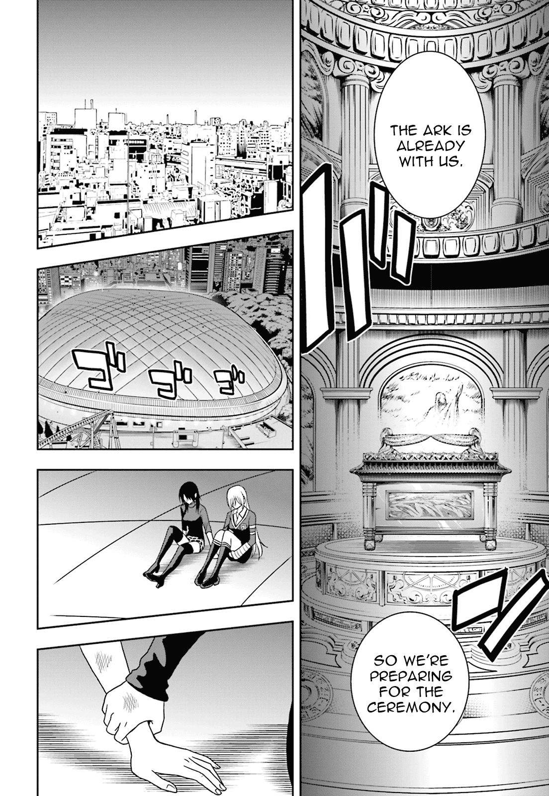 Toukyou ESP Chapter 63 page 16 - Chapter 63: Super Escape: Phantom Thief SISTERS