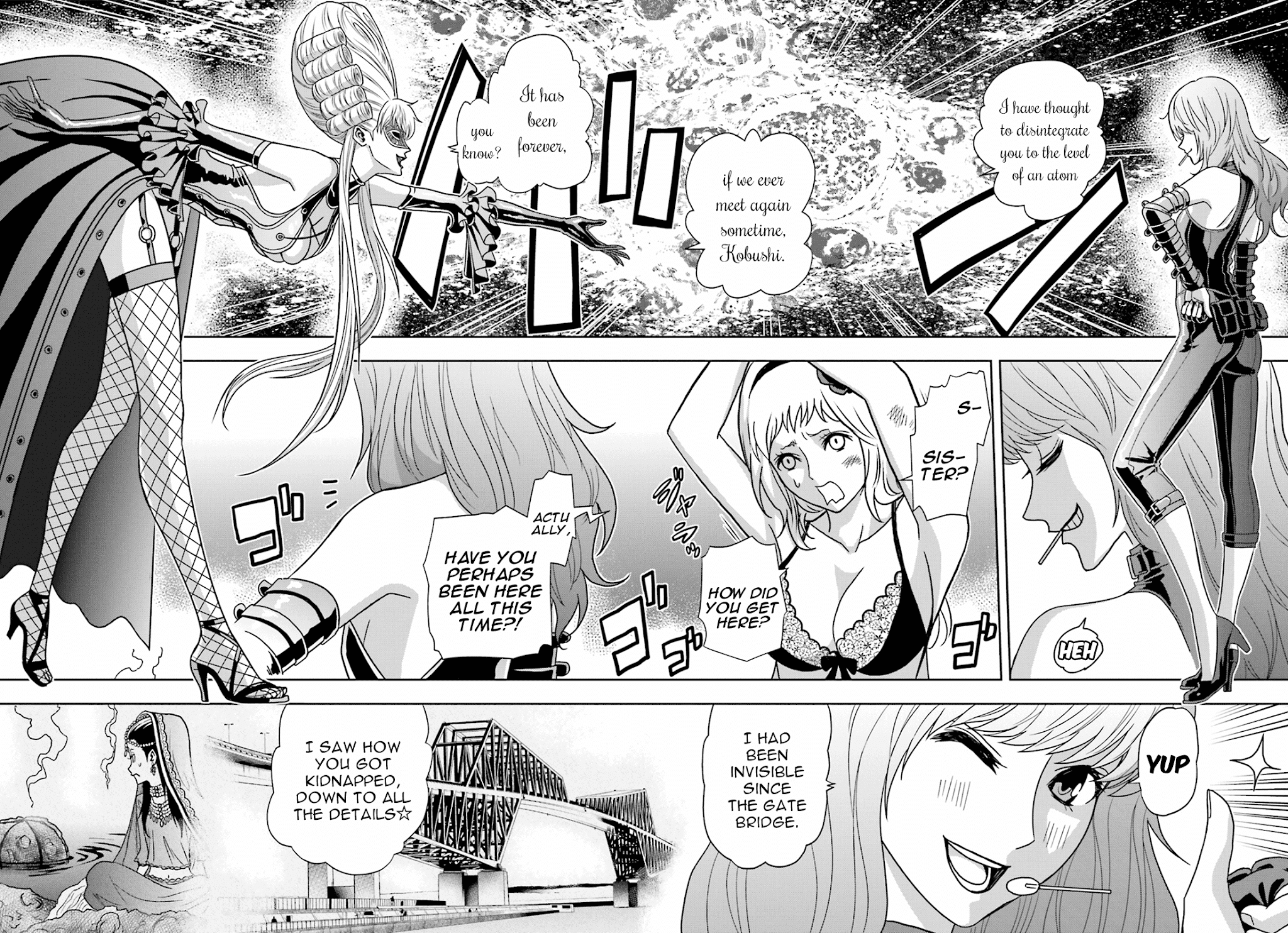 Toukyou ESP Chapter 63 page 2 - Chapter 63: Super Escape: Phantom Thief SISTERS