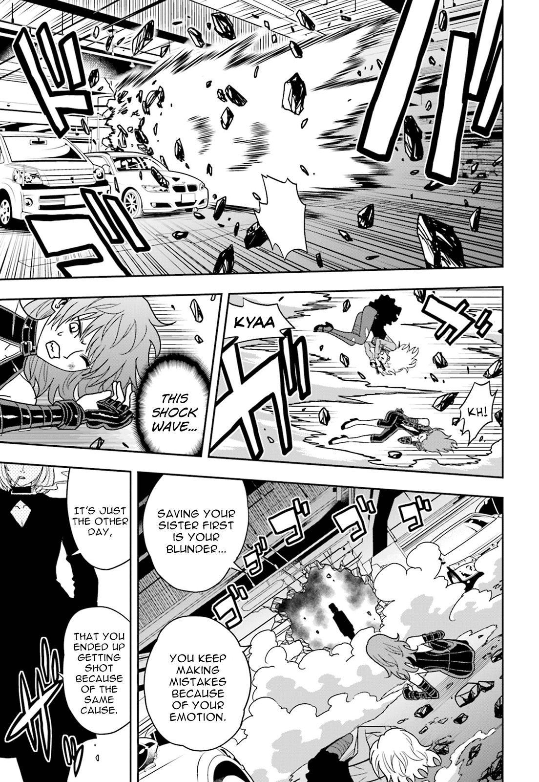 Toukyou ESP Chapter 63 page 29 - Chapter 63: Super Escape: Phantom Thief SISTERS