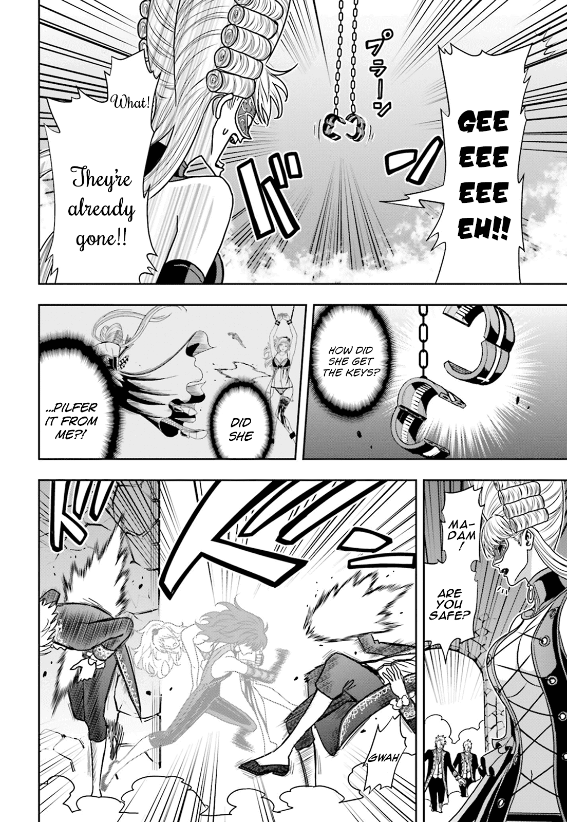 Toukyou ESP Chapter 63 page 6 - Chapter 63: Super Escape: Phantom Thief SISTERS