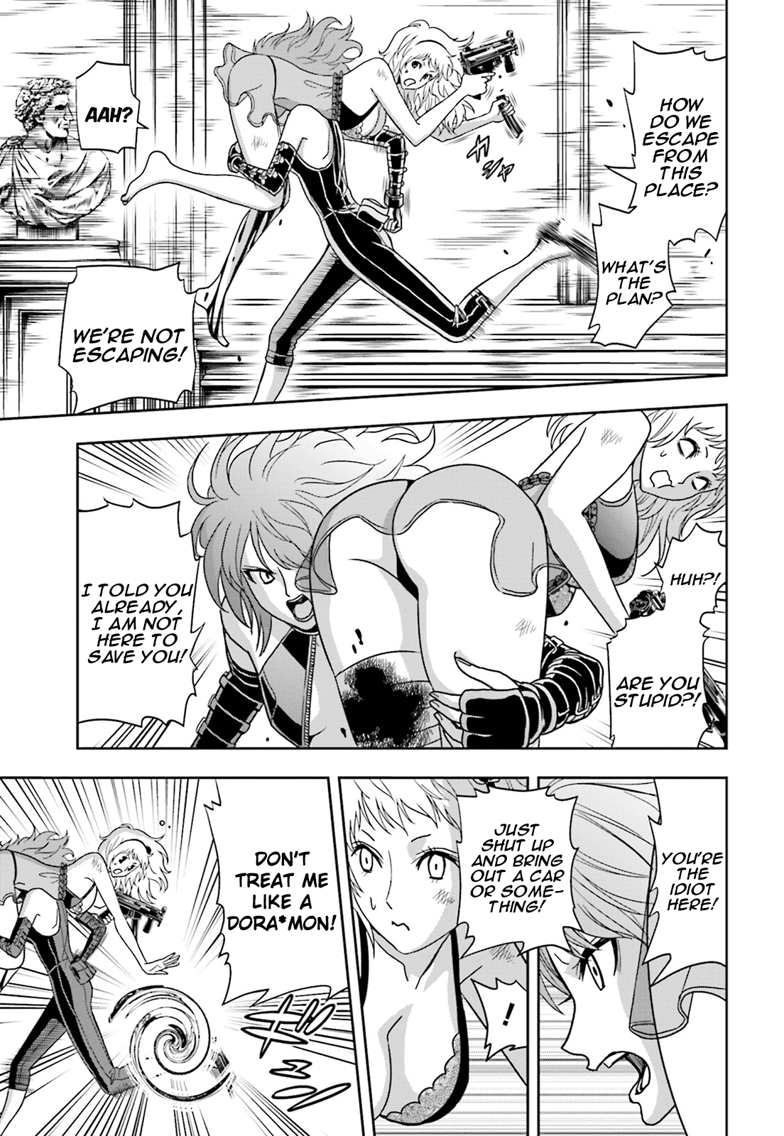 Toukyou ESP Chapter 63 page 9 - Chapter 63: Super Escape: Phantom Thief SISTERS