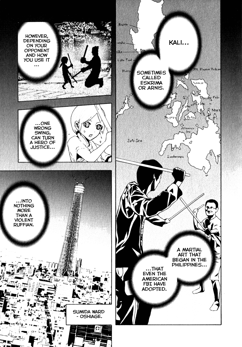 Toukyou ESP Chapter 7 page 33 - Chapter 7: Heroine under Adversity