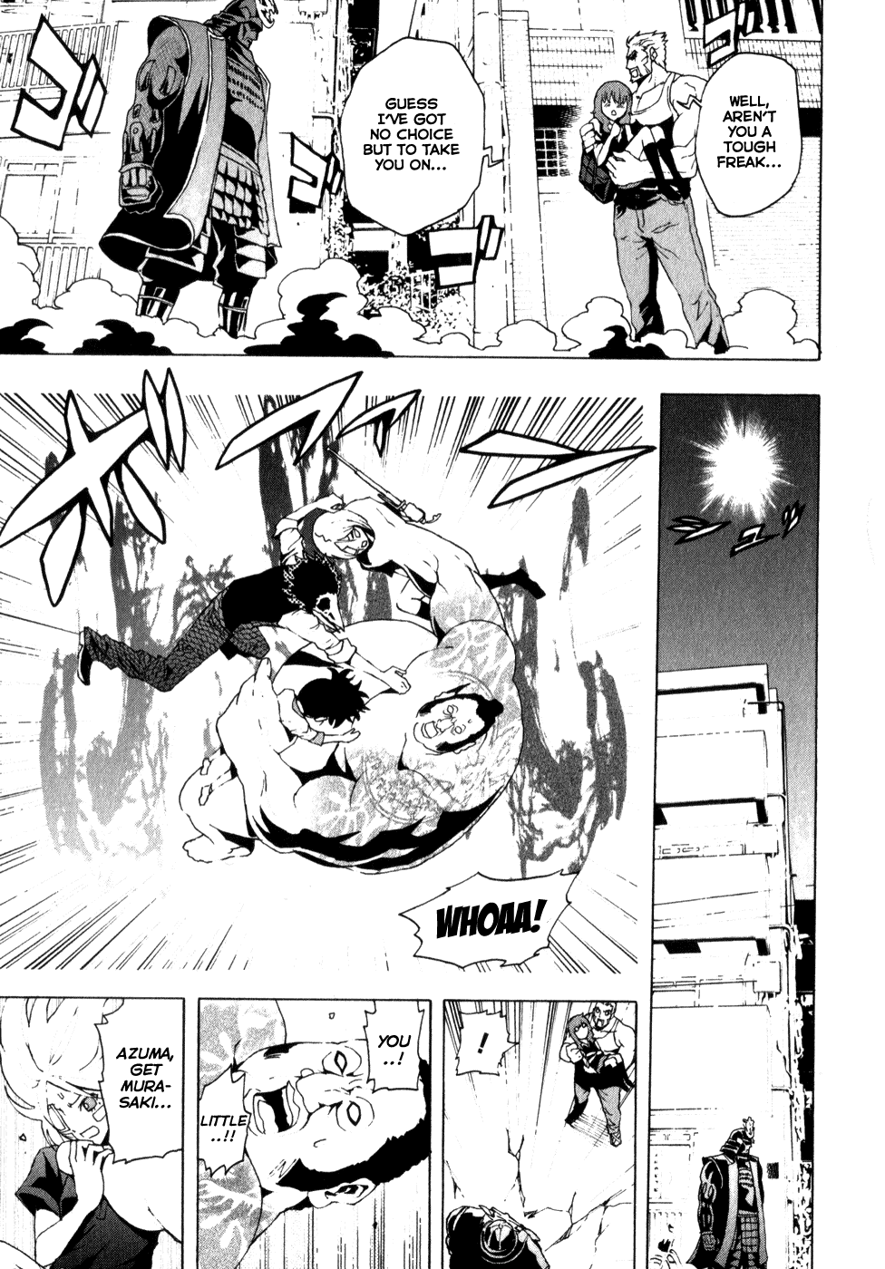Toukyou ESP Chapter 8 page 17 - Chapter 8: The Pitch-Black Warrior
