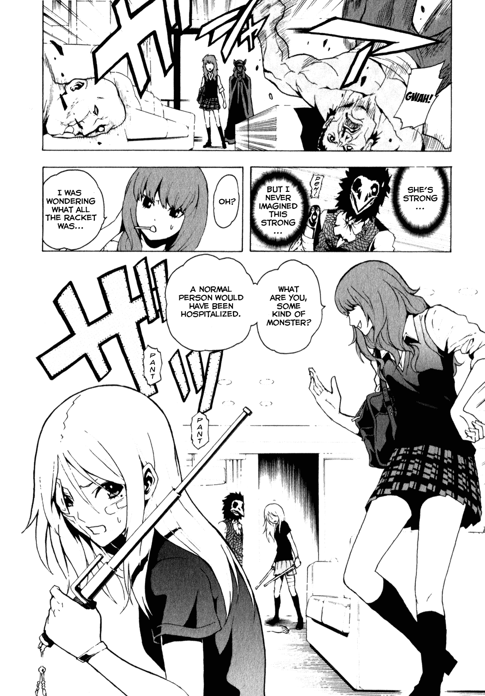 Toukyou ESP Chapter 8 page 2 - Chapter 8: The Pitch-Black Warrior