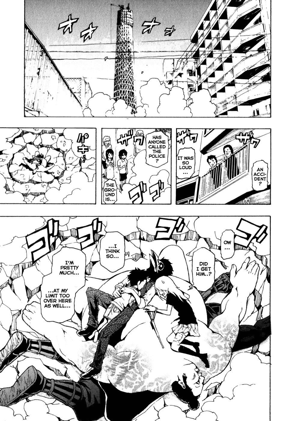 Toukyou ESP Chapter 8 page 21 - Chapter 8: The Pitch-Black Warrior