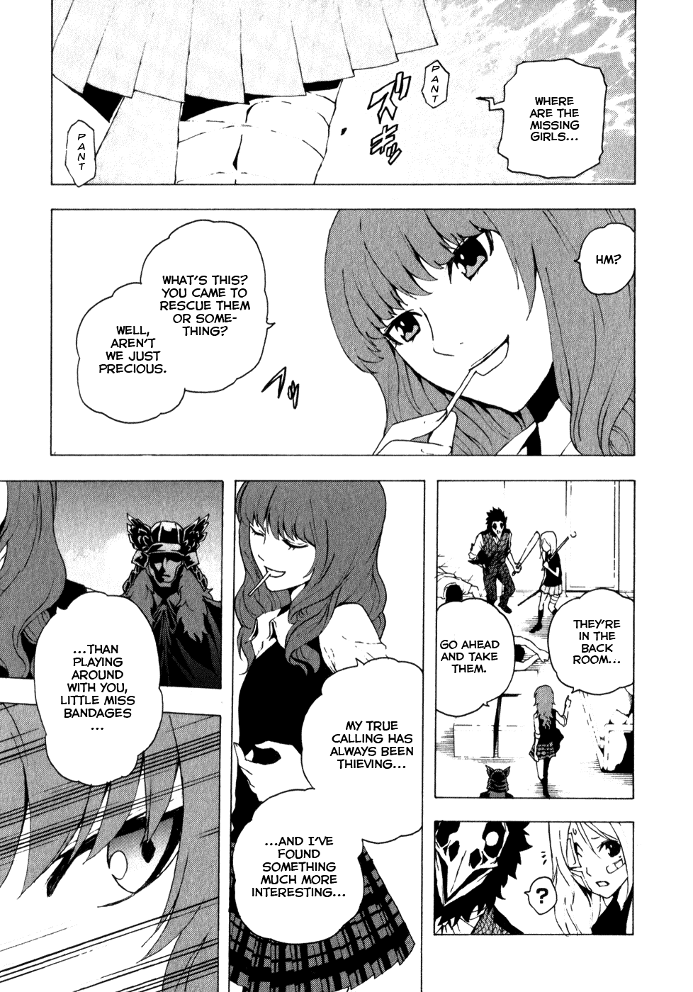 Toukyou ESP Chapter 8 page 3 - Chapter 8: The Pitch-Black Warrior