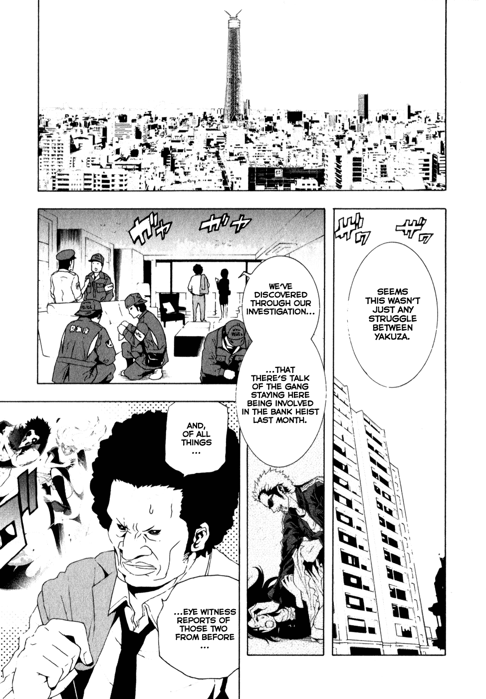 Toukyou ESP Chapter 9 page 1 - Chapter 9: The Lost Girl of Memory
