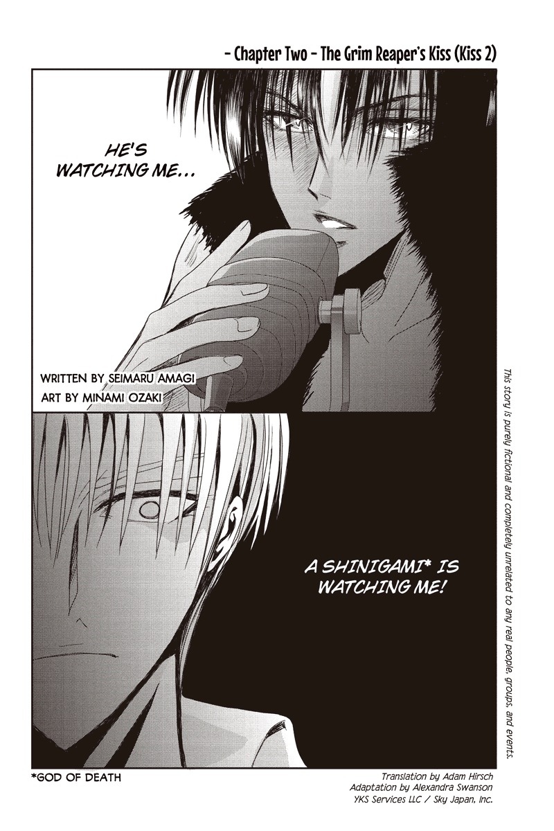Toukyou Genji Monogatari (OZAKI Minami) Chapter 2 page 2 - Chapter 2: The Grim Reaper's Kiss (Kiss 2)