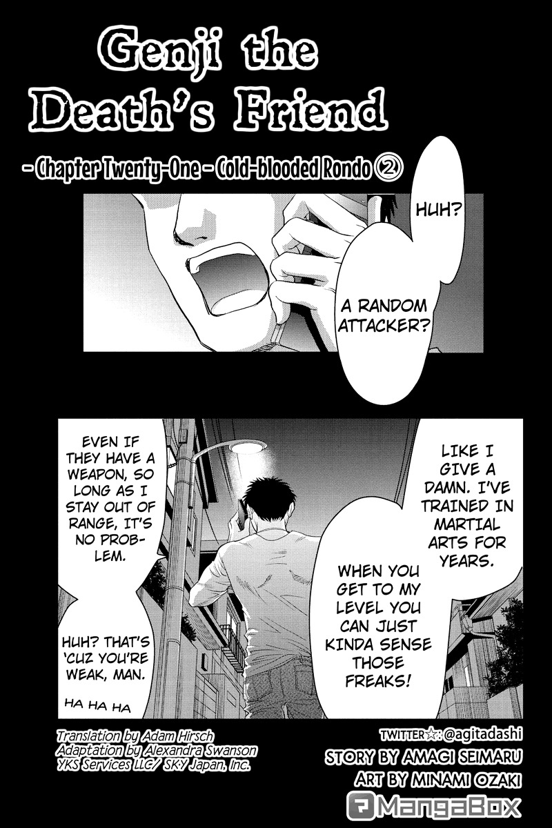 Toukyou Genji Monogatari (OZAKI Minami) Chapter 21 page 1 - Chapter 21: Col-Blooded Rondo (2)