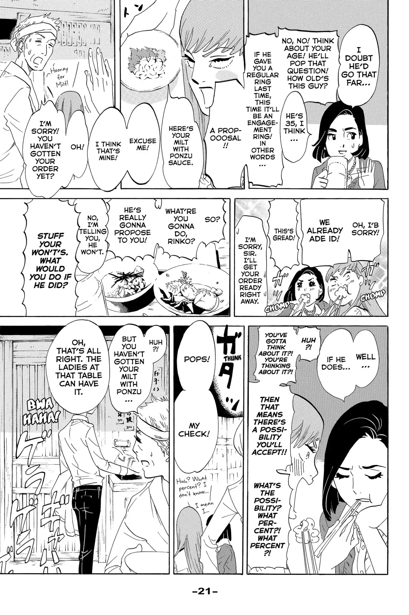 Toukyou Tarareba Musume Chapter 1 page 22 - Chapter 1: Act 1: The What - If Girls
