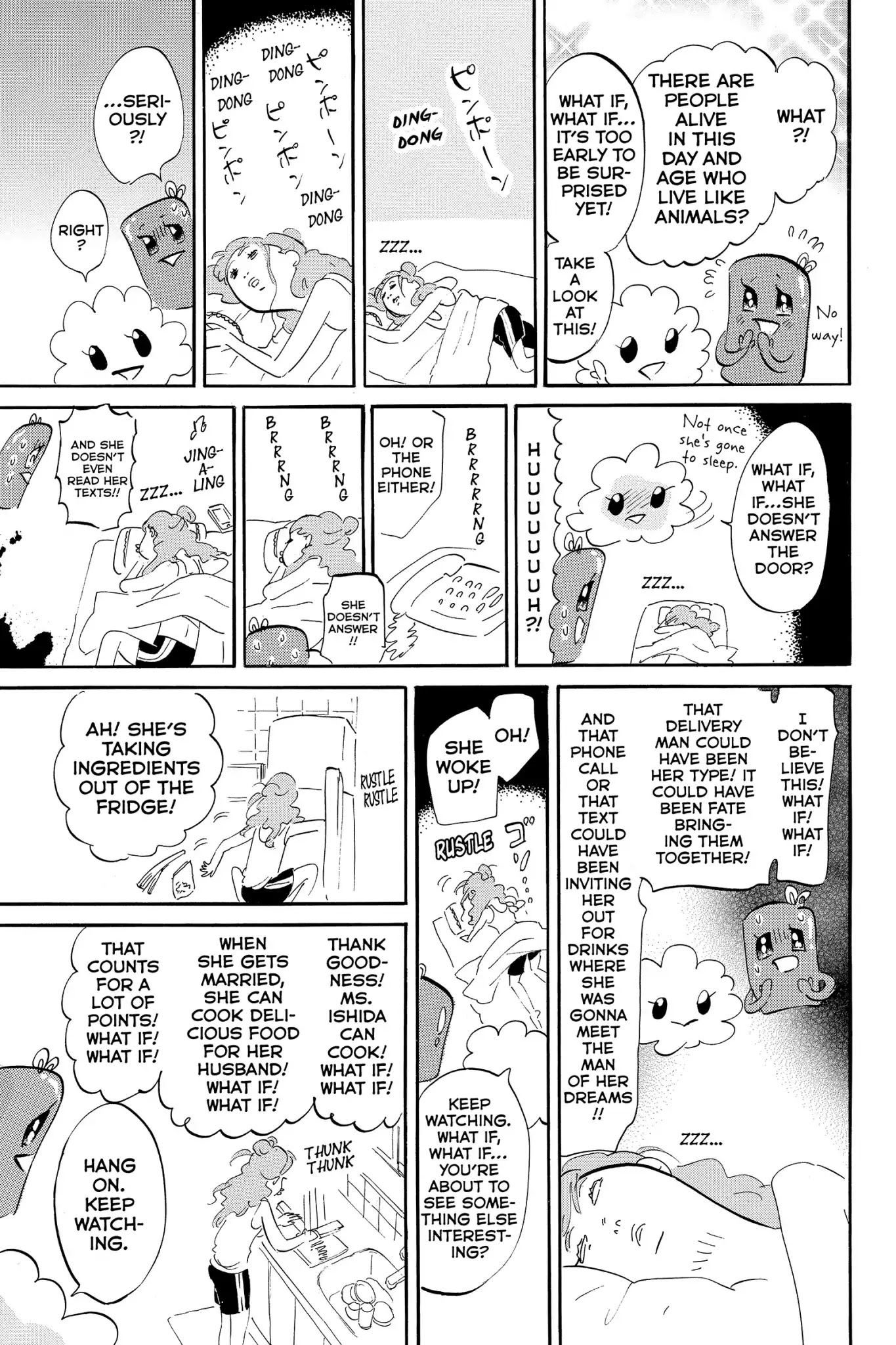 Toukyou Tarareba Musume Chapter 11.7 page 3 - Chapter 11.7: Side Story: Tarare-Bar (Night 3)