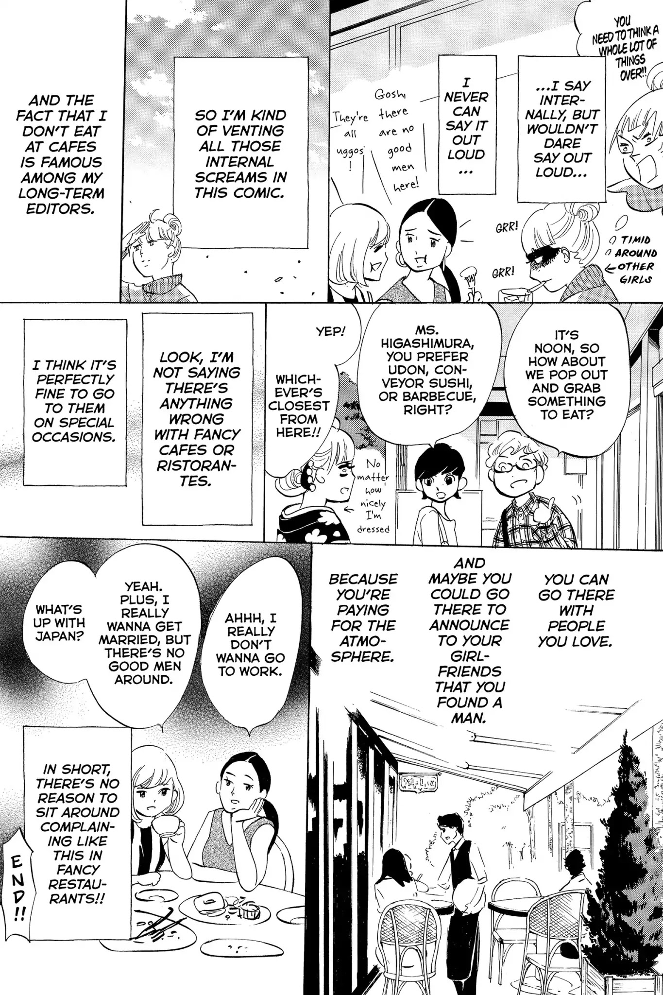 Toukyou Tarareba Musume Chapter 11.8 page 4 - Vol.3 Act Ex: Bonus Story