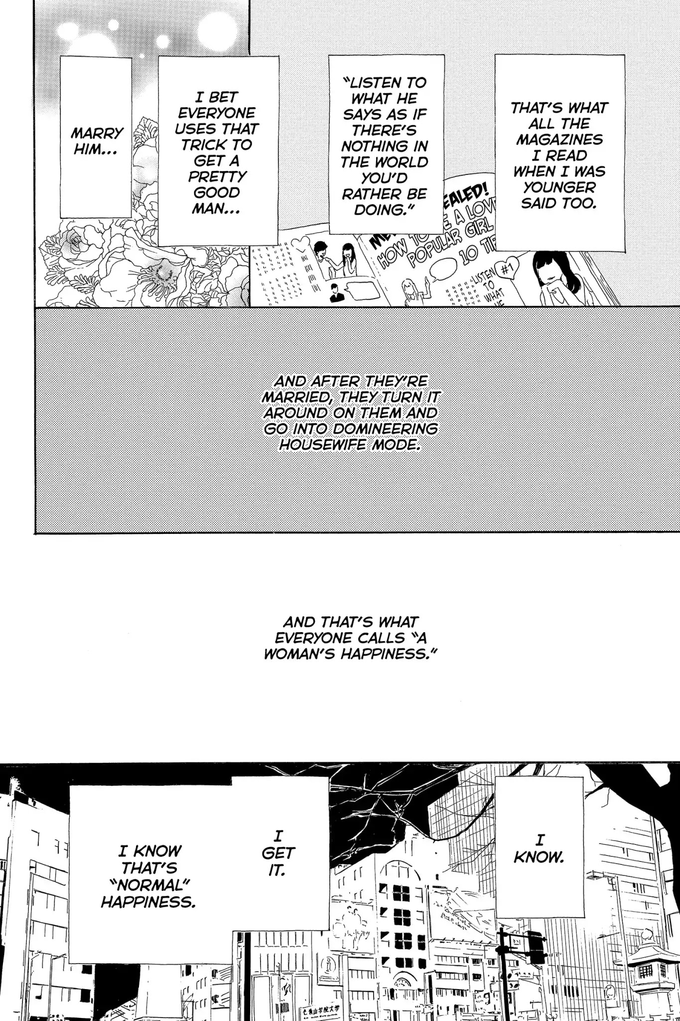 Toukyou Tarareba Musume Chapter 12 page 38 - Chapter 12: Act 12: Sudara Women
