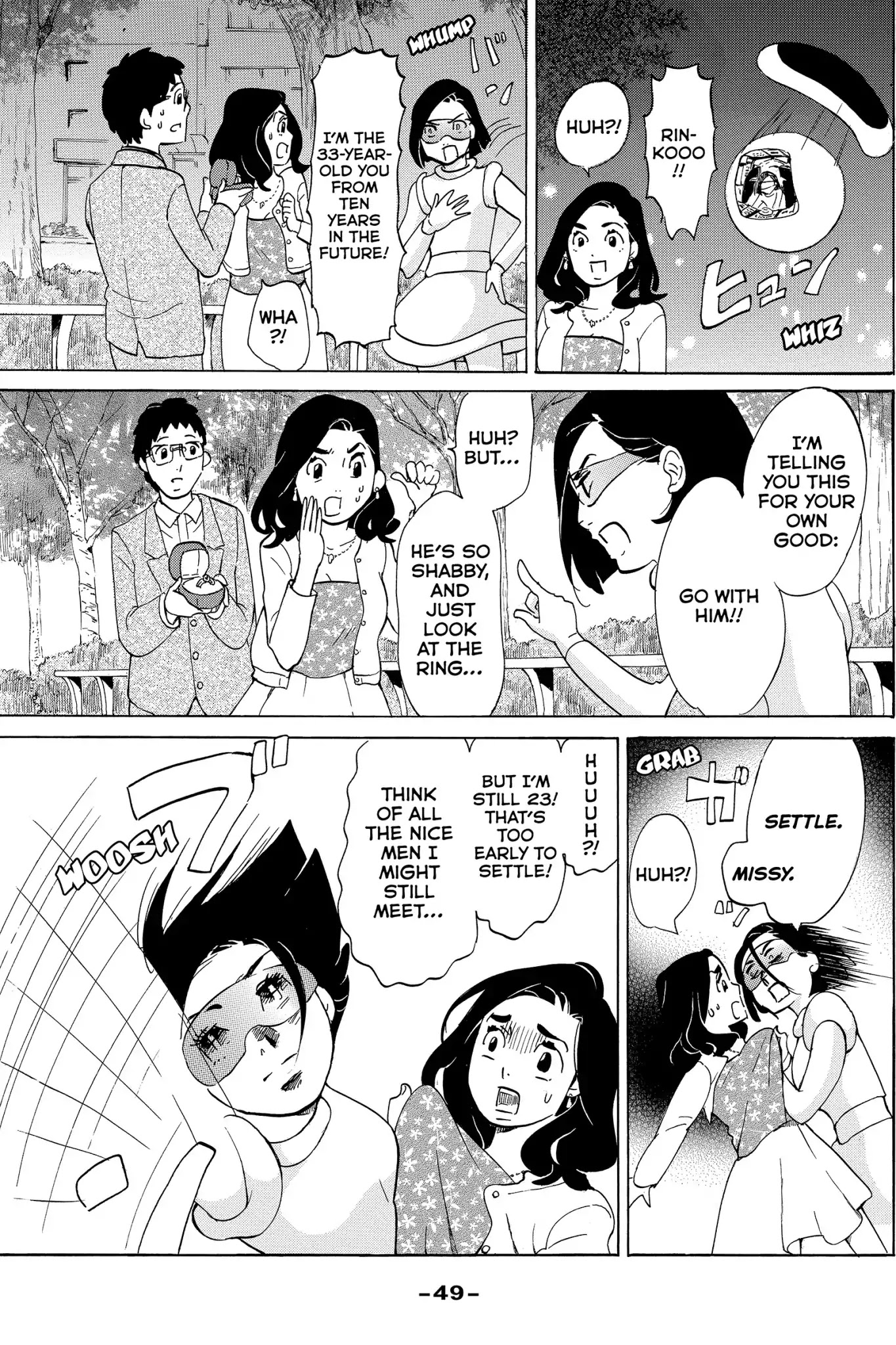 Toukyou Tarareba Musume Chapter 13 page 7 - Chapter 13: Act 13: Time Machine Women