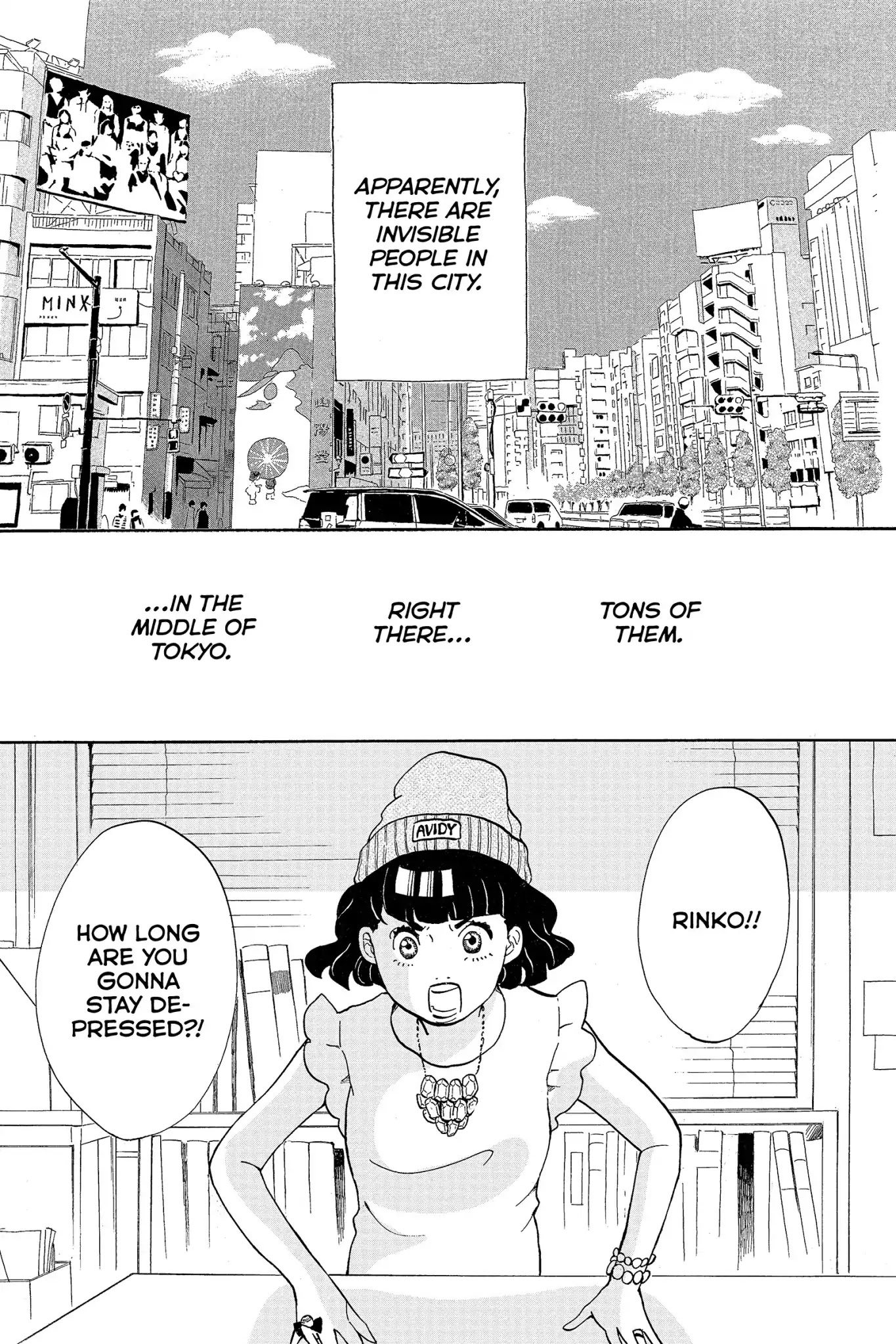 Toukyou Tarareba Musume Chapter 14 page 2 - Chapter 14: Act 14: Invisible Women
