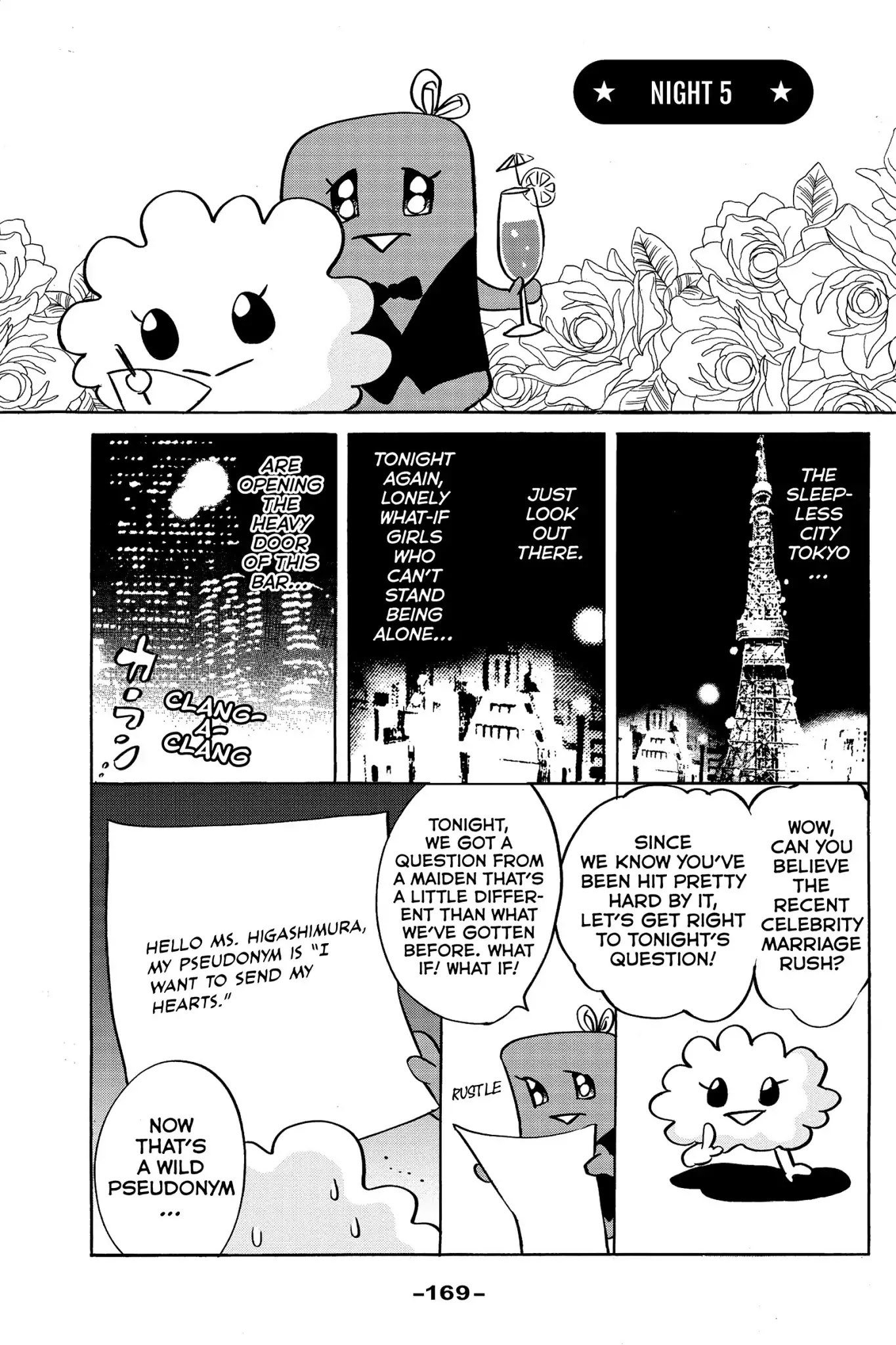 Toukyou Tarareba Musume Chapter 15.6 page 1 - Chapter 15.6: Side Story: Tarare-Bar (Night 5)