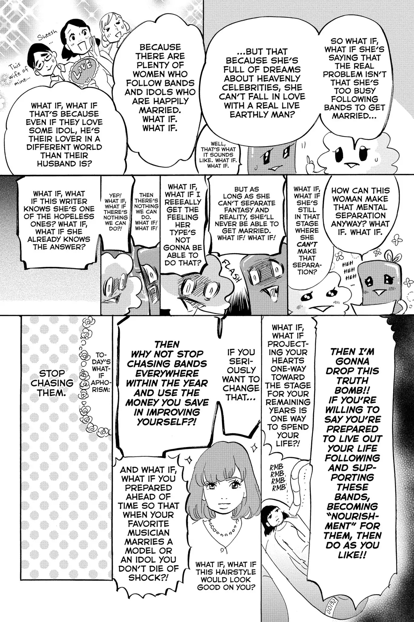Toukyou Tarareba Musume Chapter 15.6 page 4 - Chapter 15.6: Side Story: Tarare-Bar (Night 5)