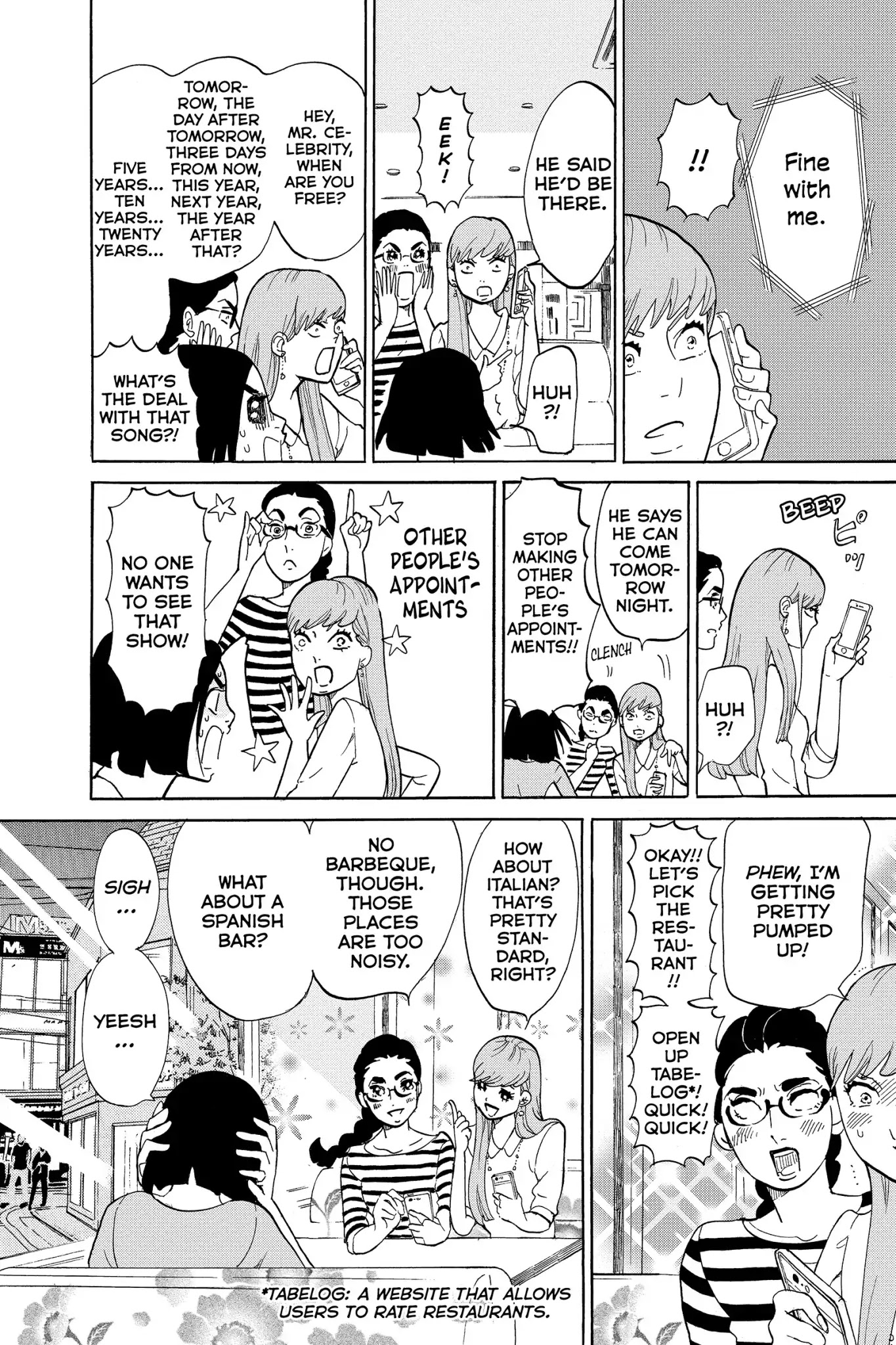Toukyou Tarareba Musume Chapter 15 page 21 - Chapter 15: Act 15: Polka Dot Woman