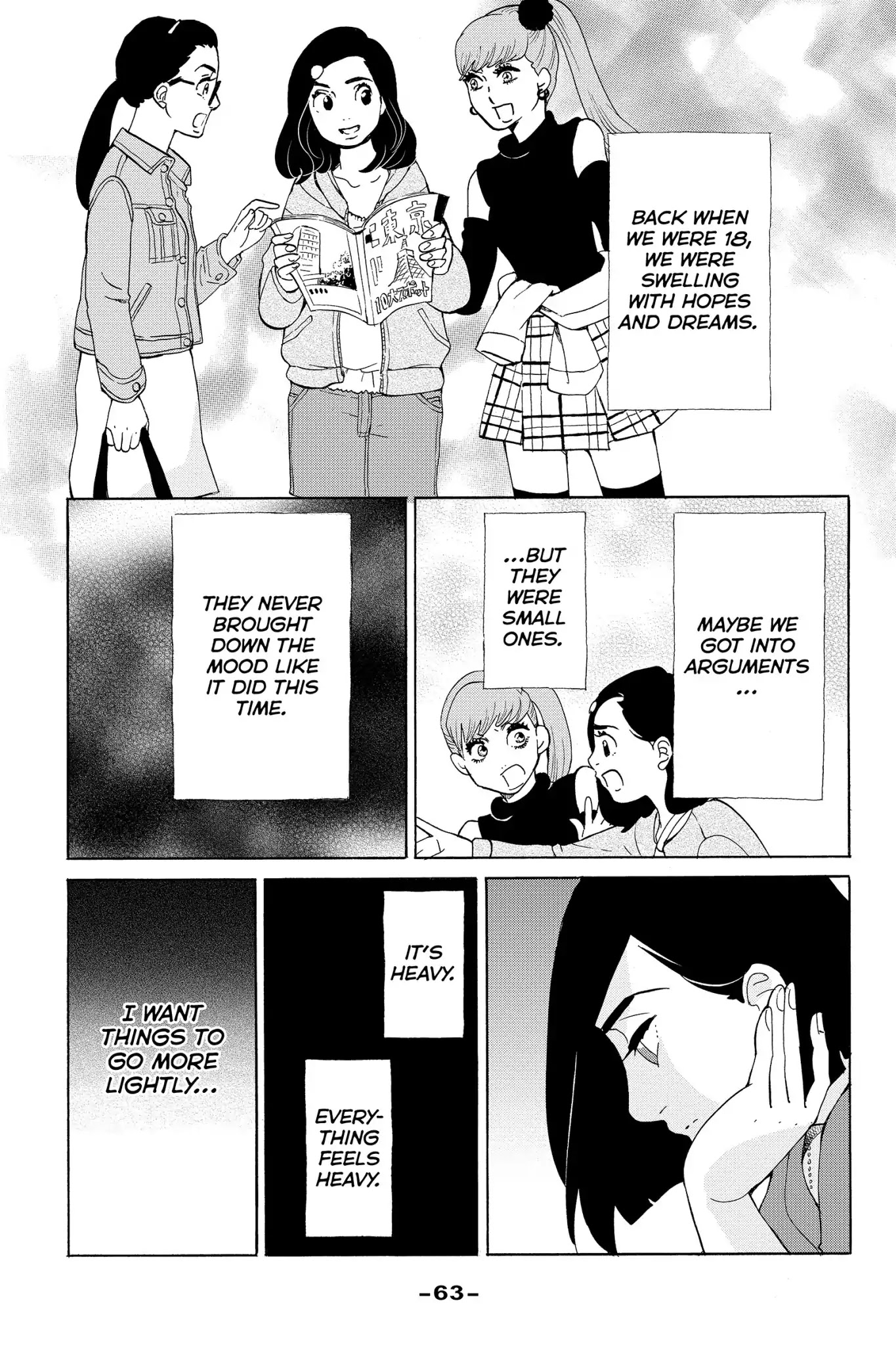 Toukyou Tarareba Musume Chapter 17 page 21 - Chapter 17: Act 17: Pity Party Women