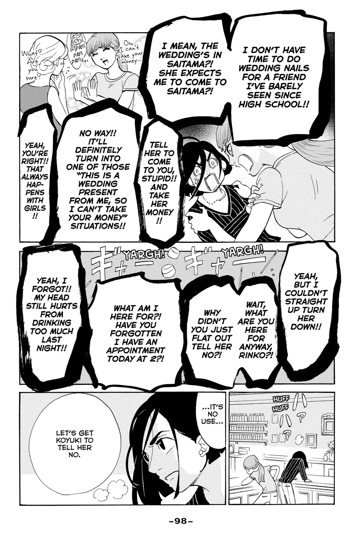 Toukyou Tarareba Musume Chapter 18 page 14 - Chapter 18: Act 18: The Invited Women