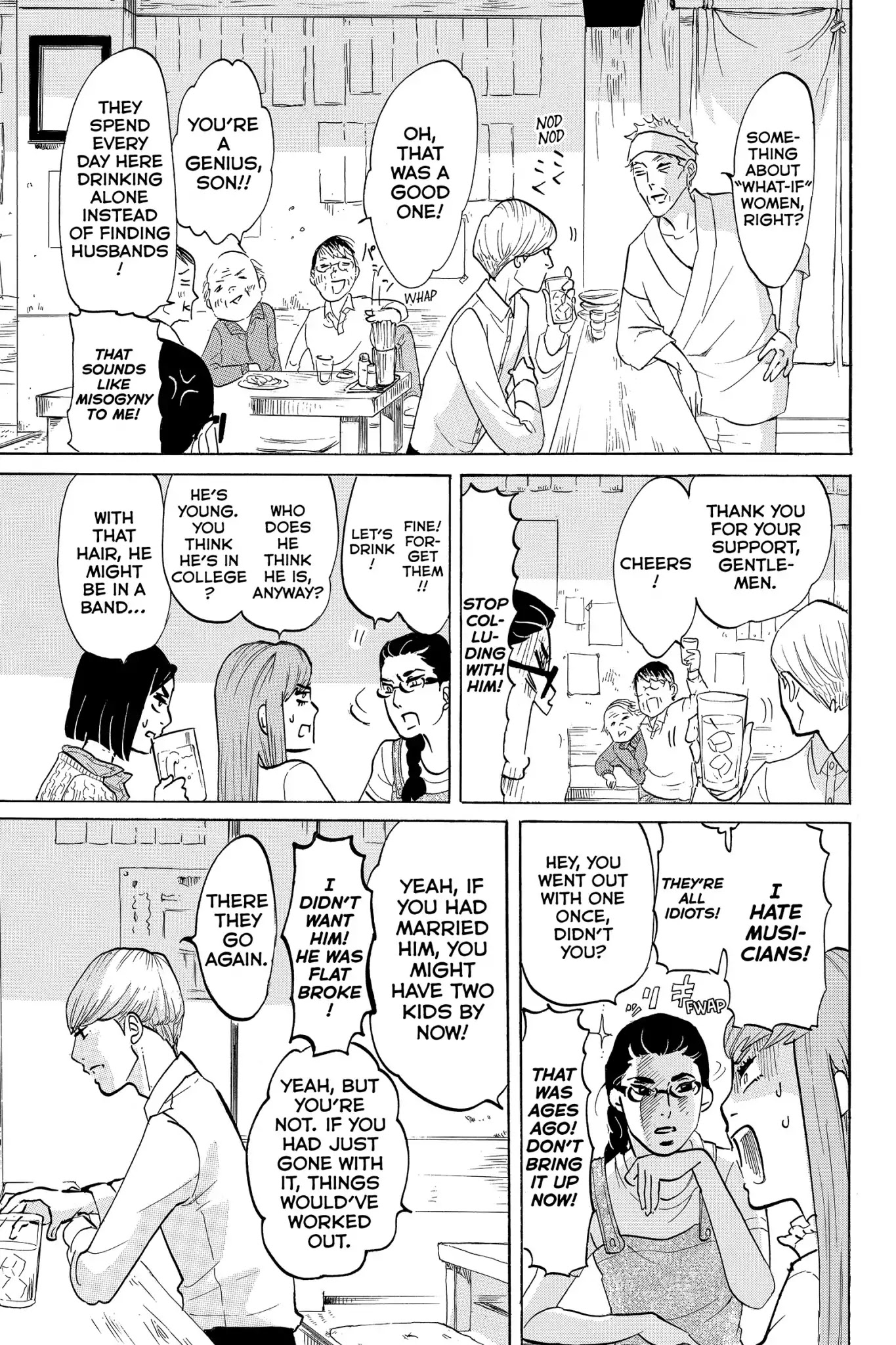 Toukyou Tarareba Musume Chapter 2 page 10 - Chapter 2: Act 2: The What - If Girls and the Blonde Man