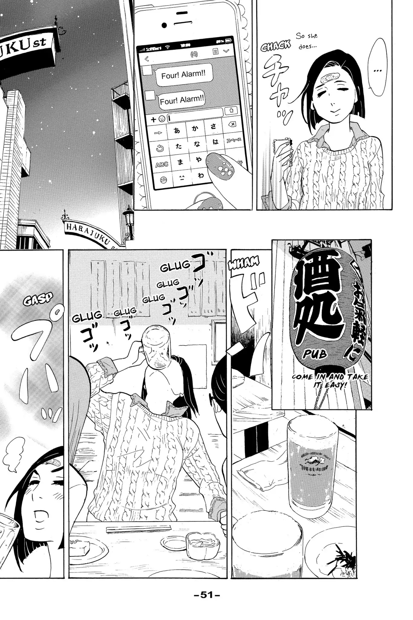 Toukyou Tarareba Musume Chapter 2 page 6 - Chapter 2: Act 2: The What - If Girls and the Blonde Man
