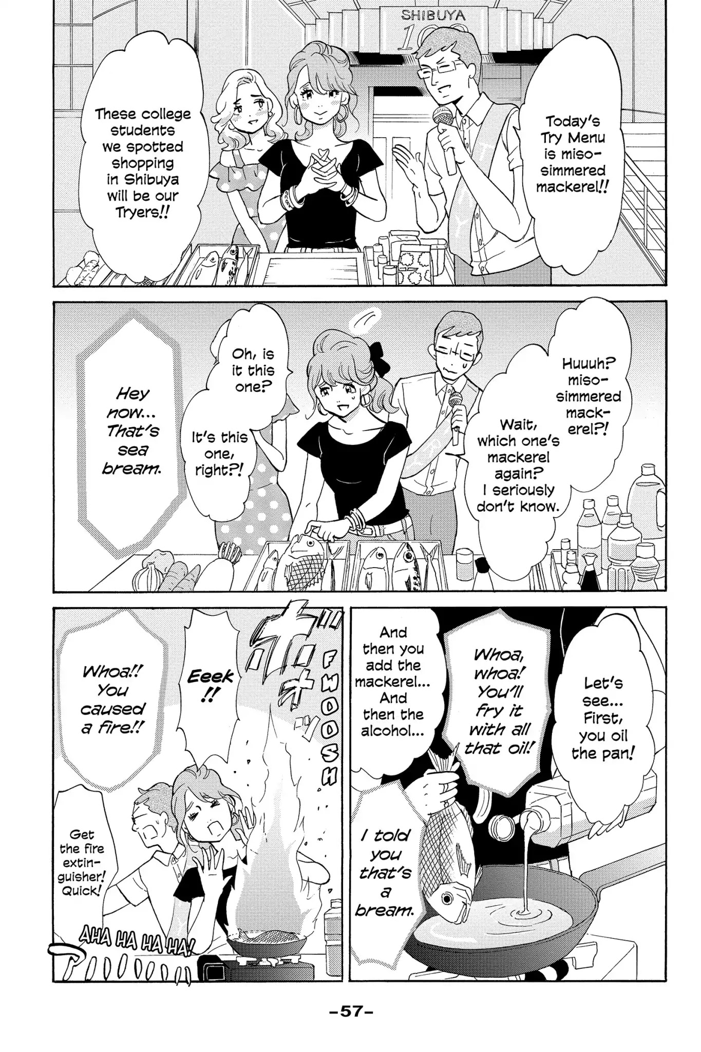 Toukyou Tarareba Musume Chapter 21 page 3 - Chapter 21: Act 21: Stuck to the Pan Woman