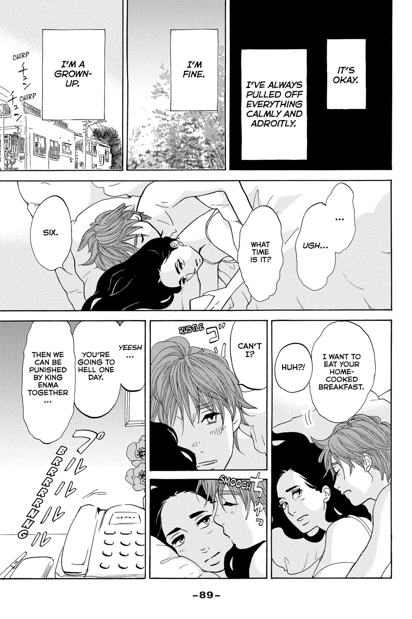 Toukyou Tarareba Musume Chapter 21 page 35 - Chapter 21: Act 21: Stuck to the Pan Woman