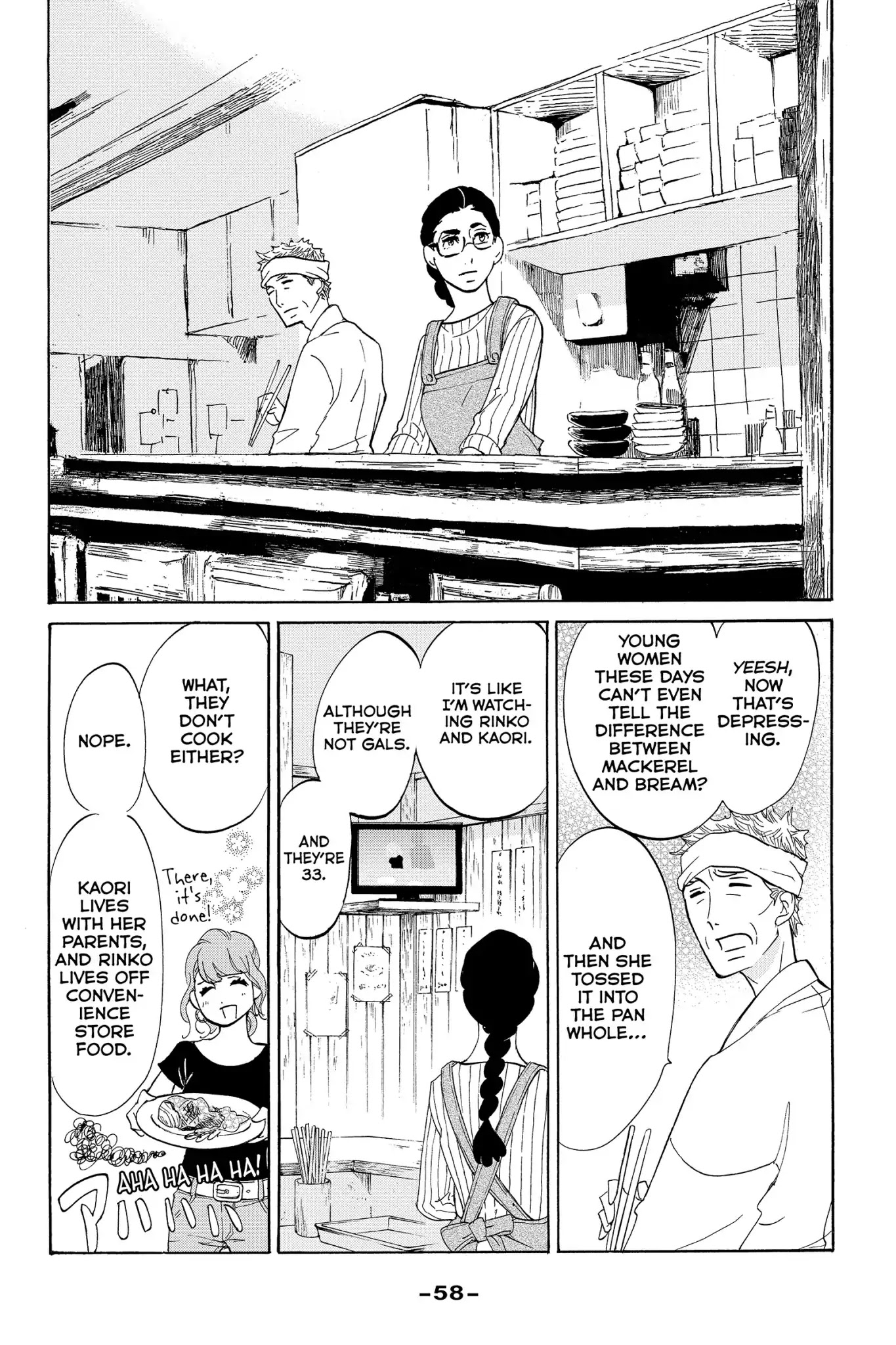 Toukyou Tarareba Musume Chapter 21 page 4 - Chapter 21: Act 21: Stuck to the Pan Woman