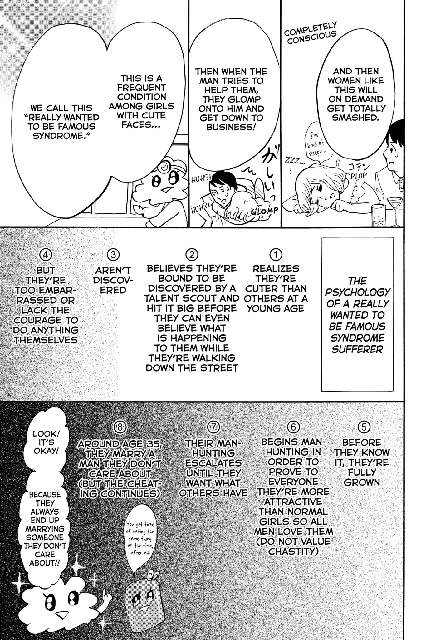 Toukyou Tarareba Musume Chapter 22.6 page 3 - Chapter 22.6: Side Story: Tarare-Bar (Night 10)