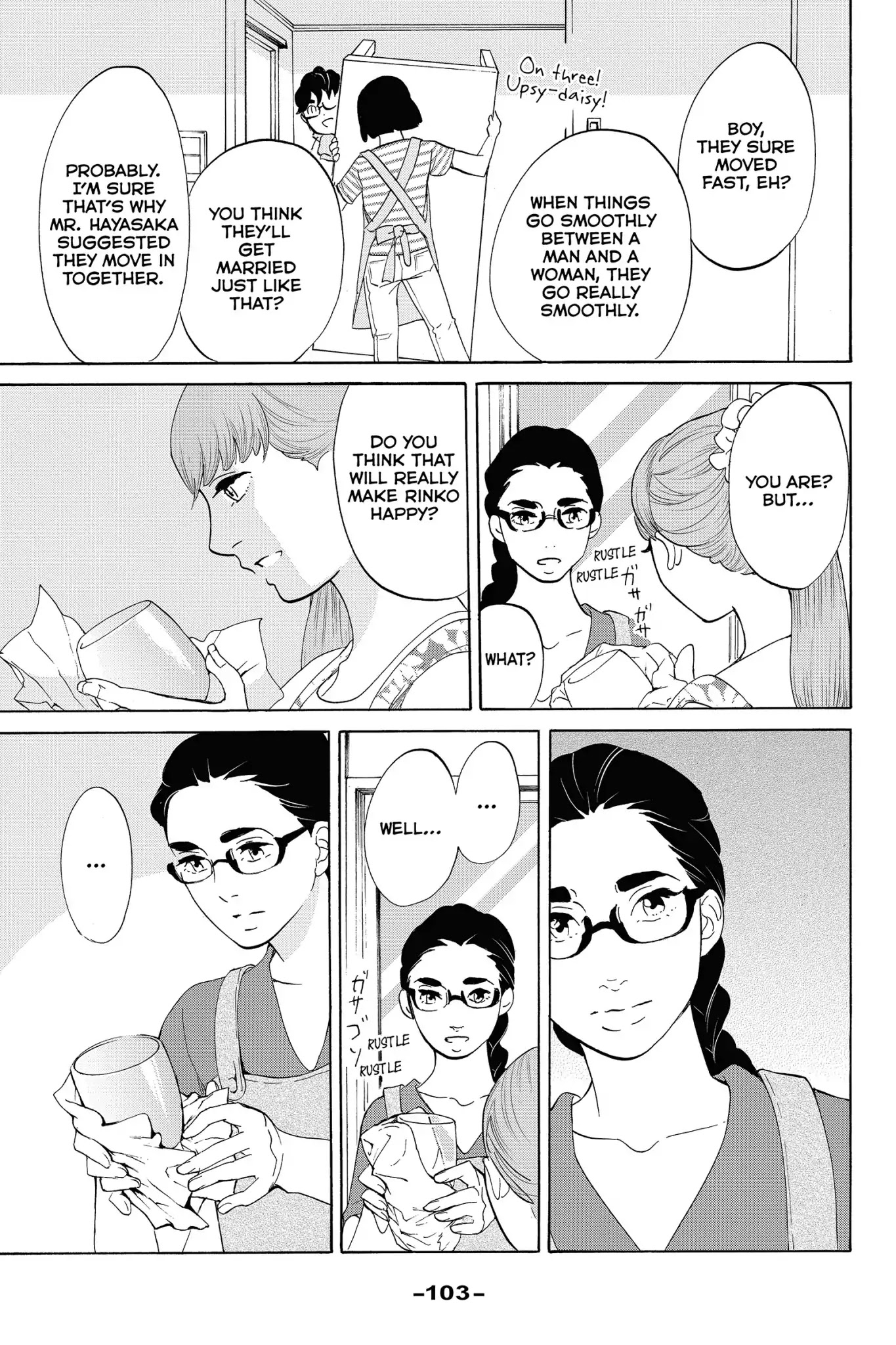 Toukyou Tarareba Musume Chapter 25 page 13 - Chapter 25: Act 25: The Happy Woman