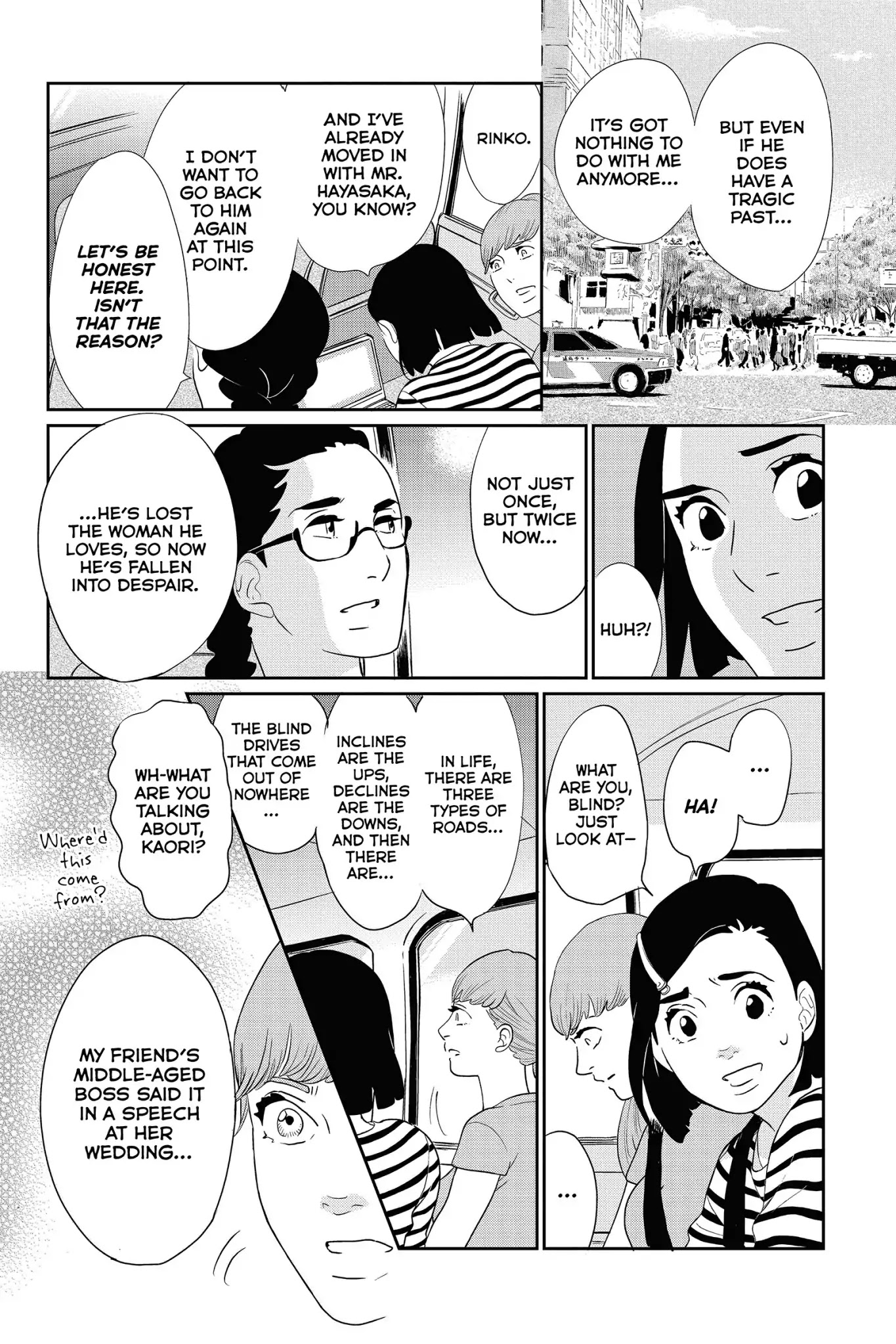 Toukyou Tarareba Musume Chapter 26 page 26 - Chapter 26: Act 26: The Ruminating Woman