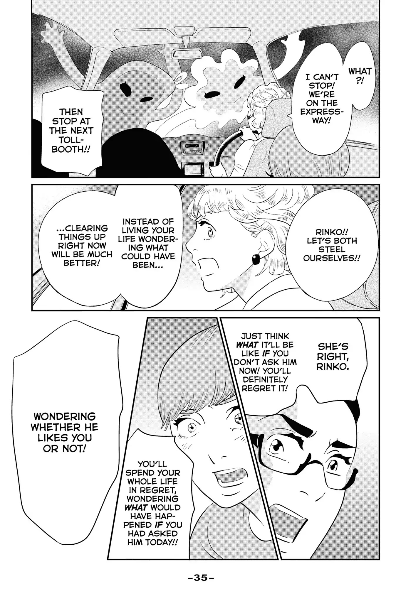 Toukyou Tarareba Musume Chapter 26 page 37 - Chapter 26: Act 26: The Ruminating Woman