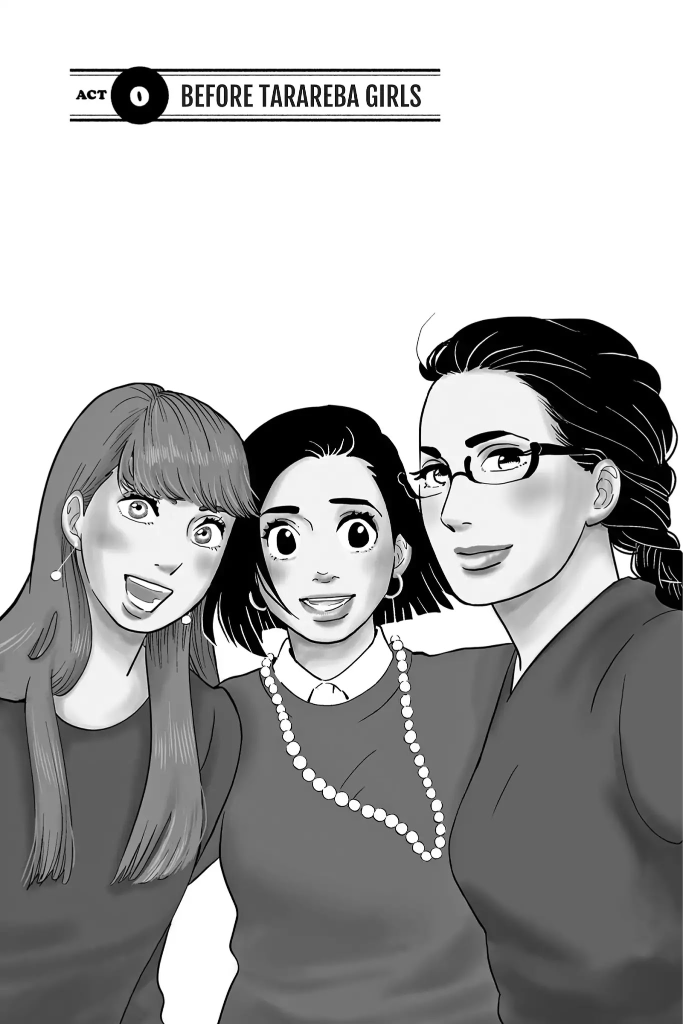 Toukyou Tarareba Musume Chapter 27.5 page 1 - Chapter 27.5: Vol.8 Act 0: Before Tarareba Girls