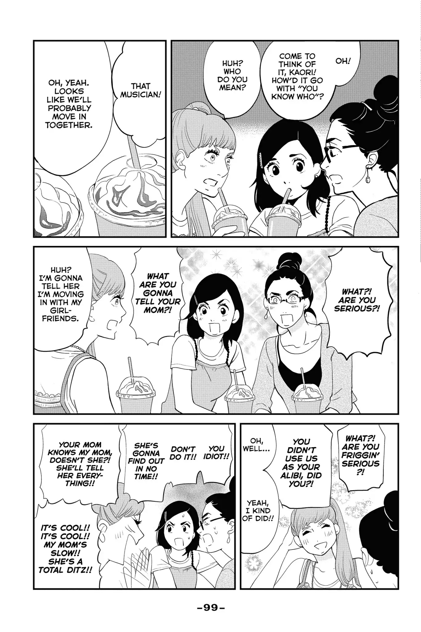 Toukyou Tarareba Musume Chapter 27.5 page 12 - Chapter 27.5: Vol.8 Act 0: Before Tarareba Girls