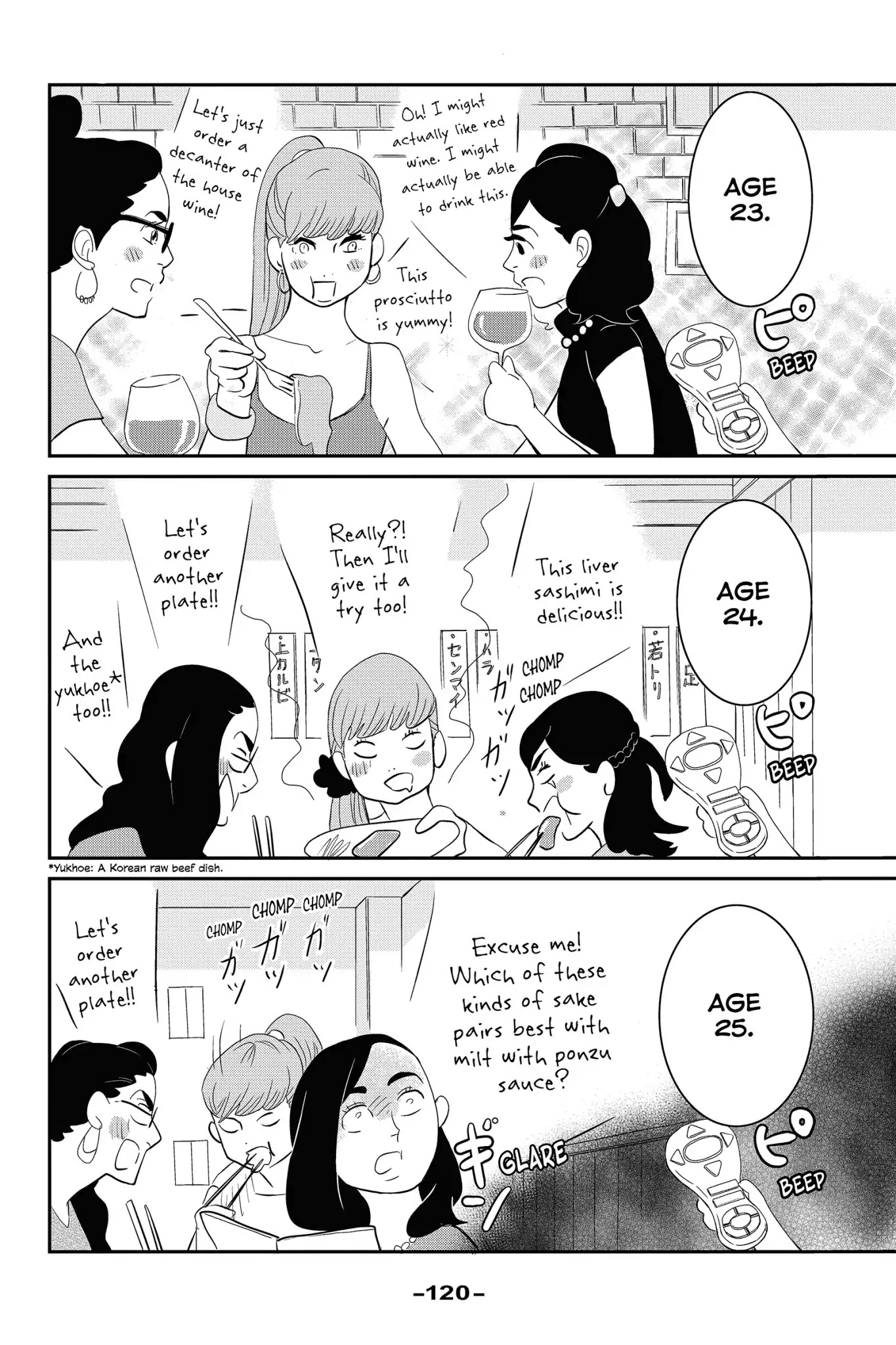 Toukyou Tarareba Musume Chapter 27.5 page 33 - Chapter 27.5: Vol.8 Act 0: Before Tarareba Girls