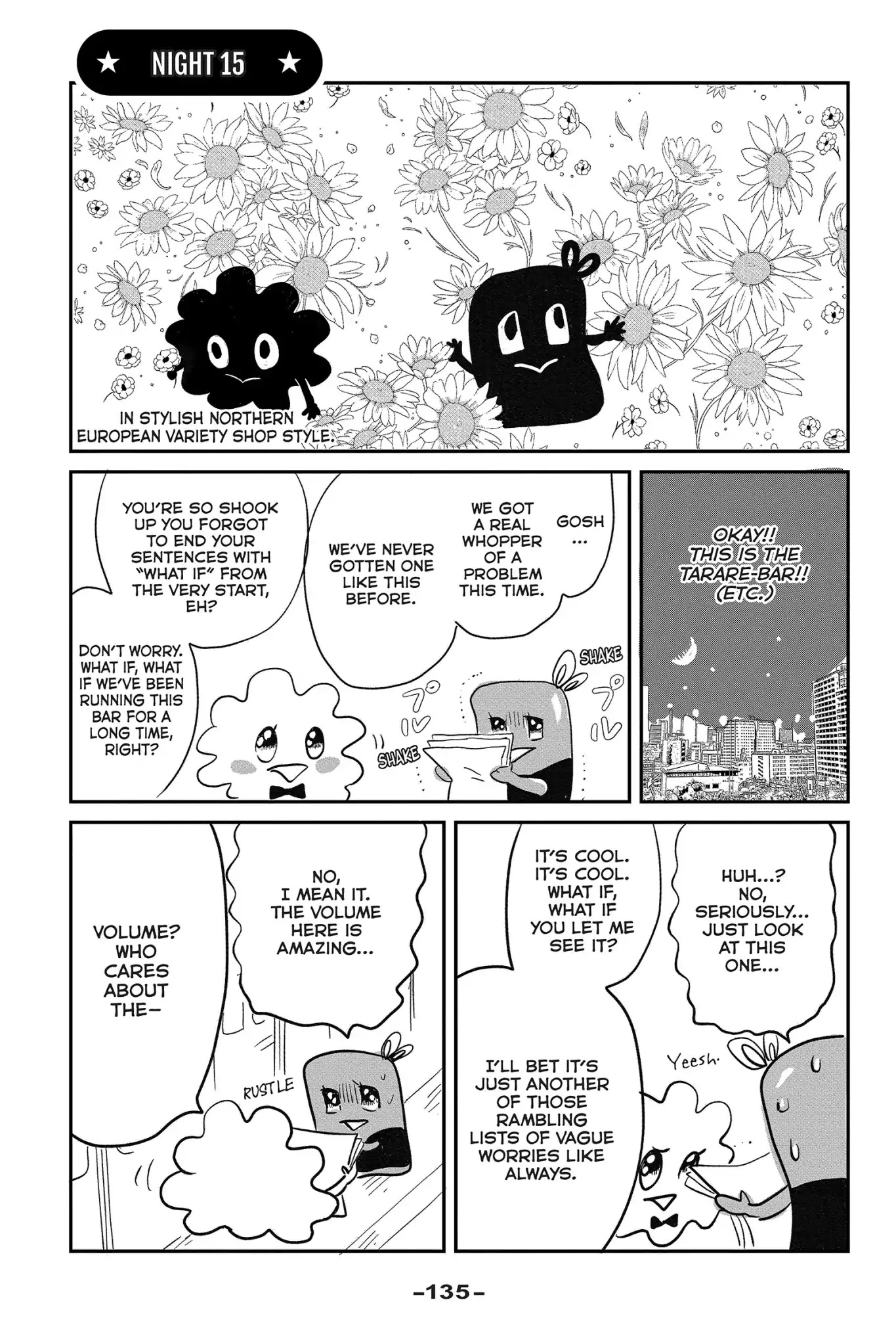 Toukyou Tarareba Musume Chapter 27.6 page 1 - Chapter 27.6: Side Story: Tarare-Bar (Night 15)