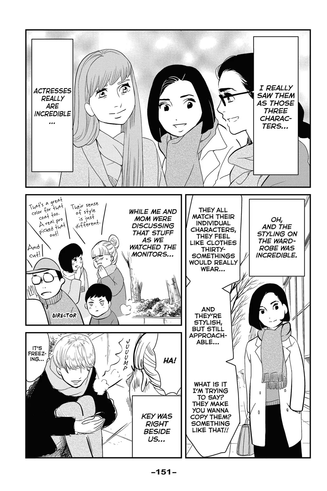 Toukyou Tarareba Musume Chapter 27.8 page 3 - Chapter 27.8: Side Story: Drama Shoot On-Location Report