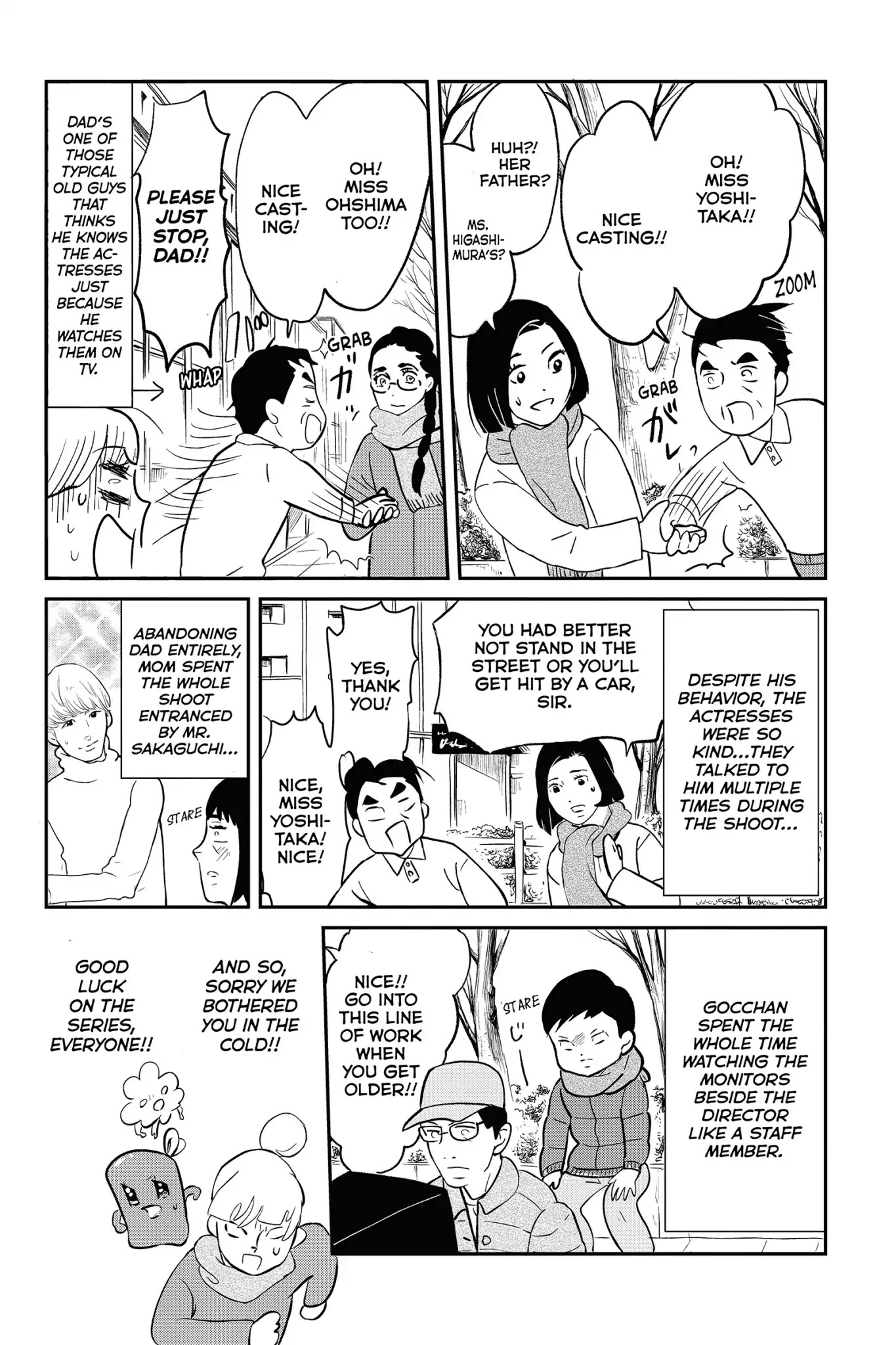 Toukyou Tarareba Musume Chapter 27.8 page 6 - Chapter 27.8: Side Story: Drama Shoot On-Location Report
