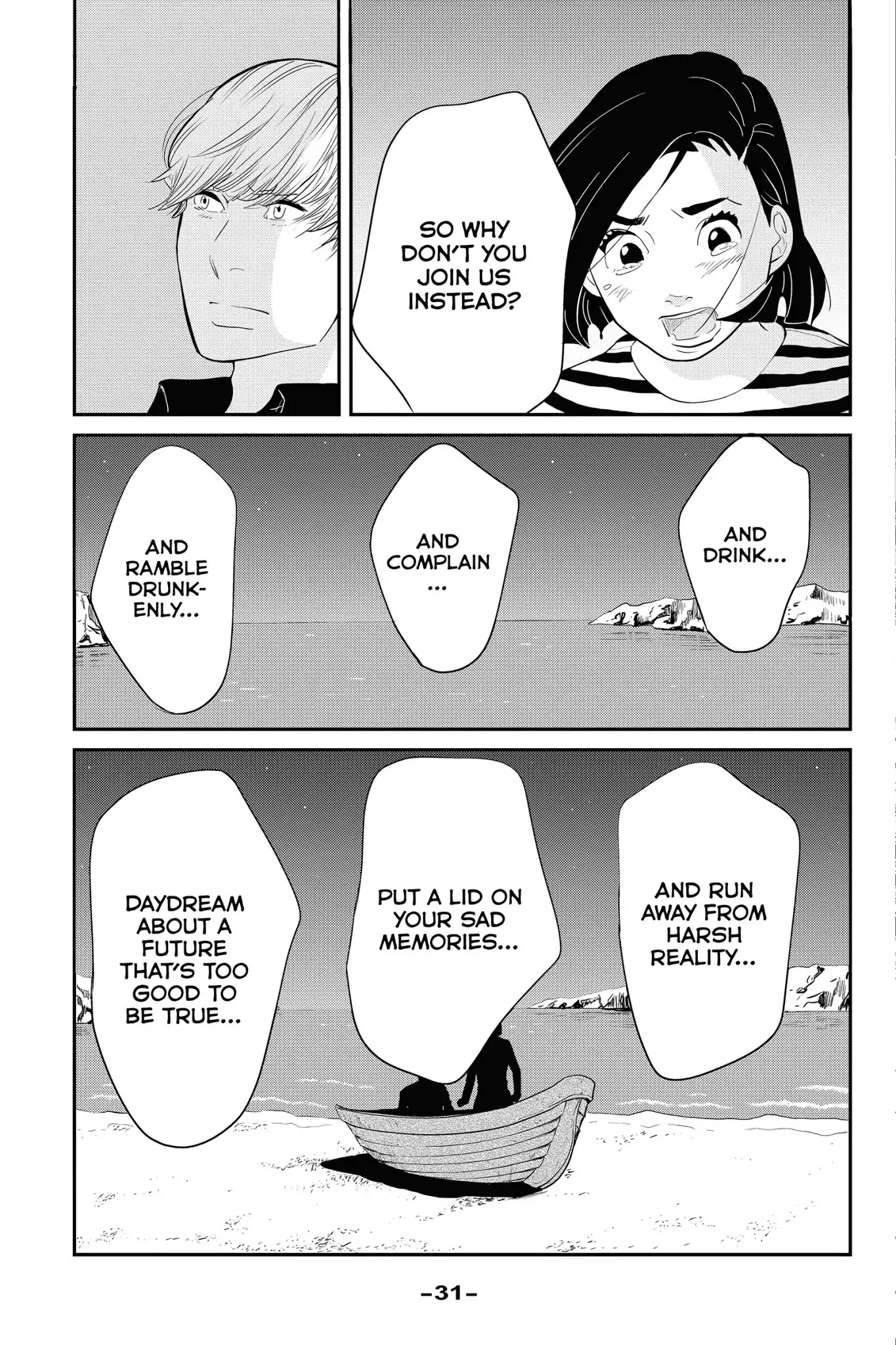 Toukyou Tarareba Musume Chapter 28 page 33 - Chapter 28: Act 28: The Broken-Down Woman