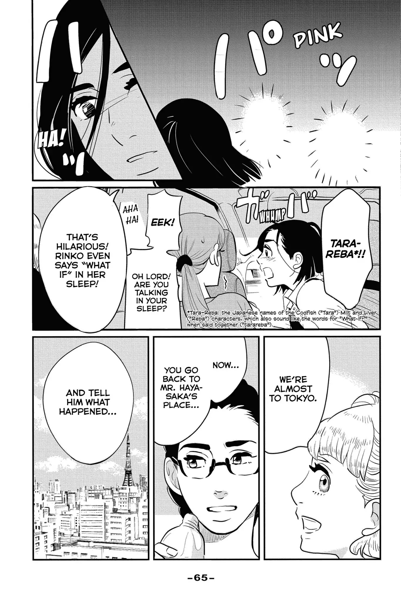Toukyou Tarareba Musume Chapter 29 page 9 - Chapter 29: Act 29: Tokyo Tarareba Girls