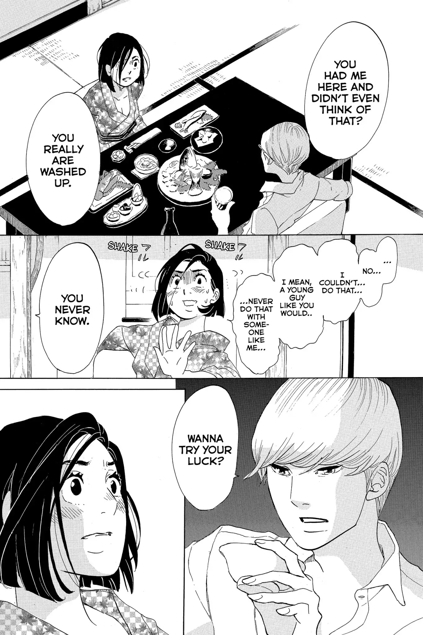 Toukyou Tarareba Musume Chapter 4 page 36 - Chapter 4: Act 4: The Woman with Savings and the Younger Man