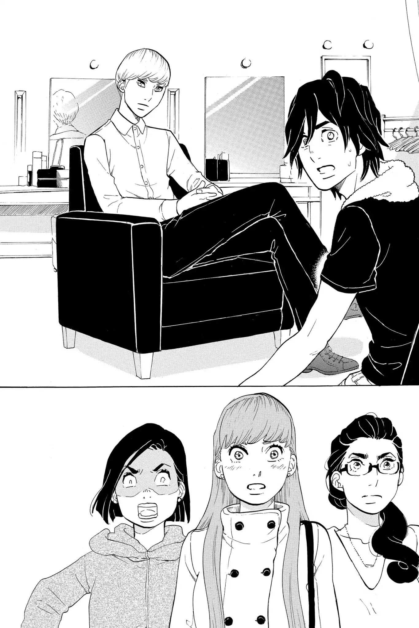 Toukyou Tarareba Musume Chapter 6 page 30 - Chapter 6: Act 6: Conveyor - Belt Sushi Woman