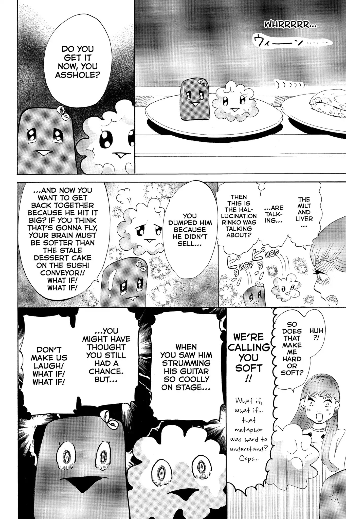 Toukyou Tarareba Musume Chapter 6 page 36 - Chapter 6: Act 6: Conveyor - Belt Sushi Woman